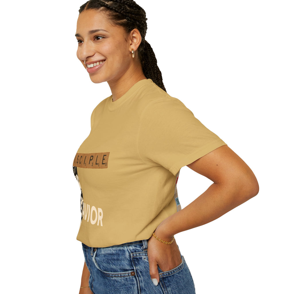 Unisex Garment-Dyed T-Shirt - Scrabble Revelations Game Board Set Gift