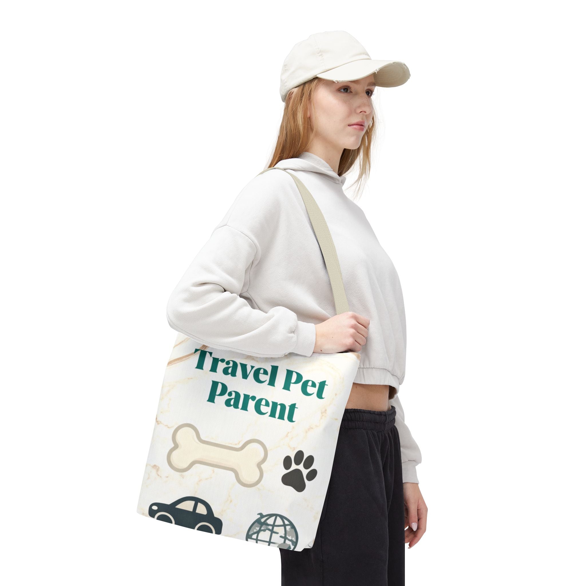 Travel Pet Tote Bag - Portable Carrier for Small Pets