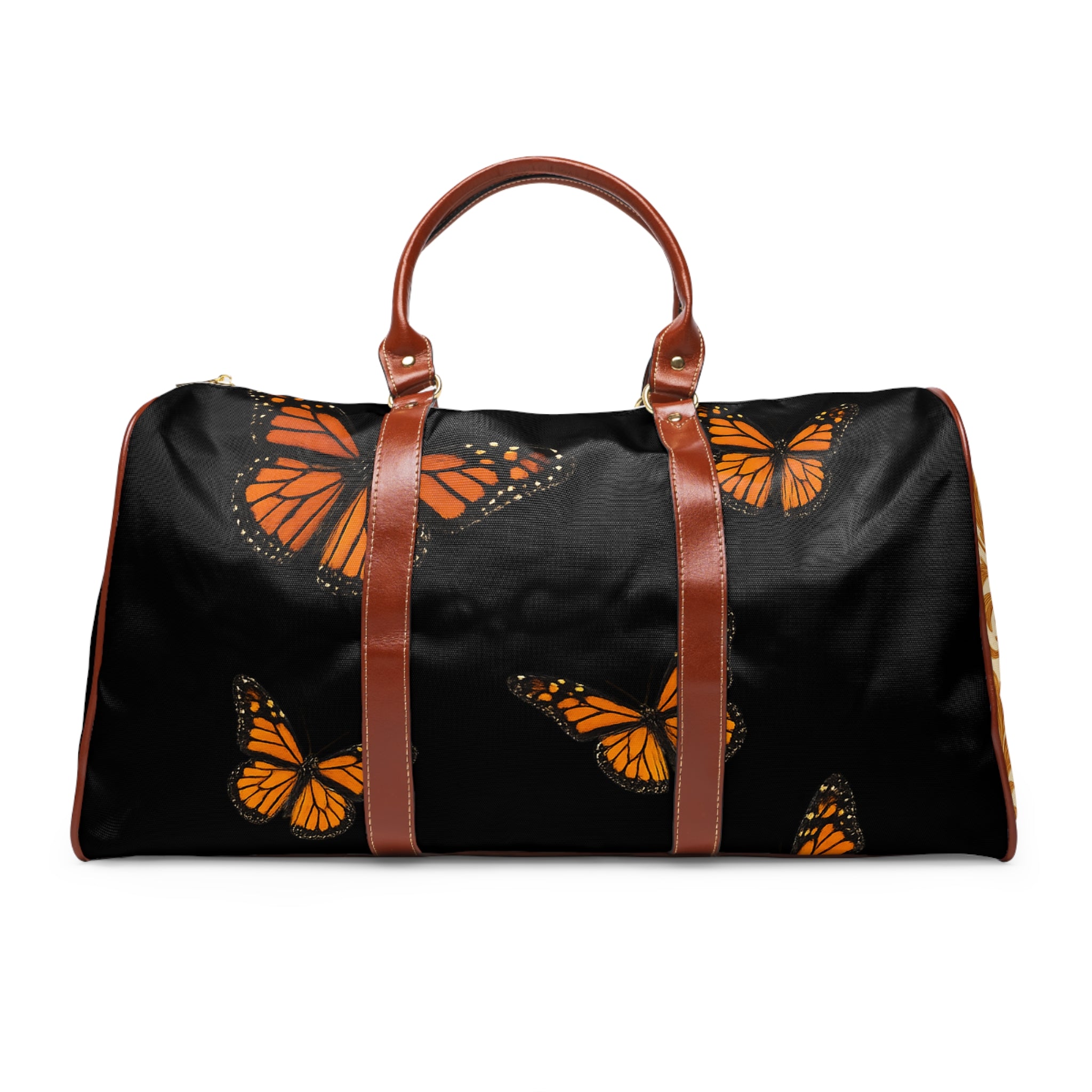 Black MS Awareness Weekender Bag — Monarch Wings Duffle