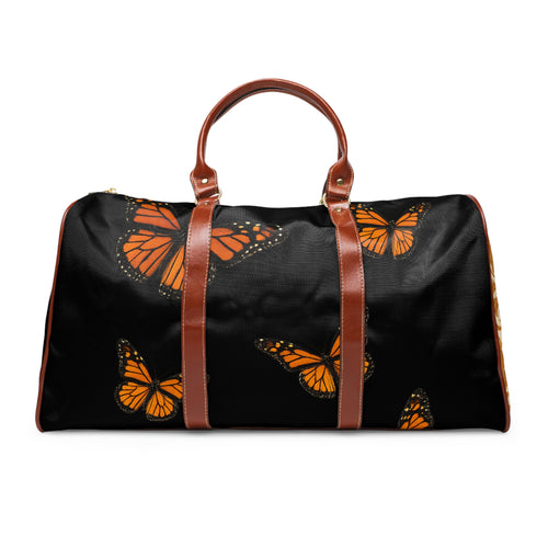 Black MS Awareness Weekender Bag — Monarch Wings Duffle