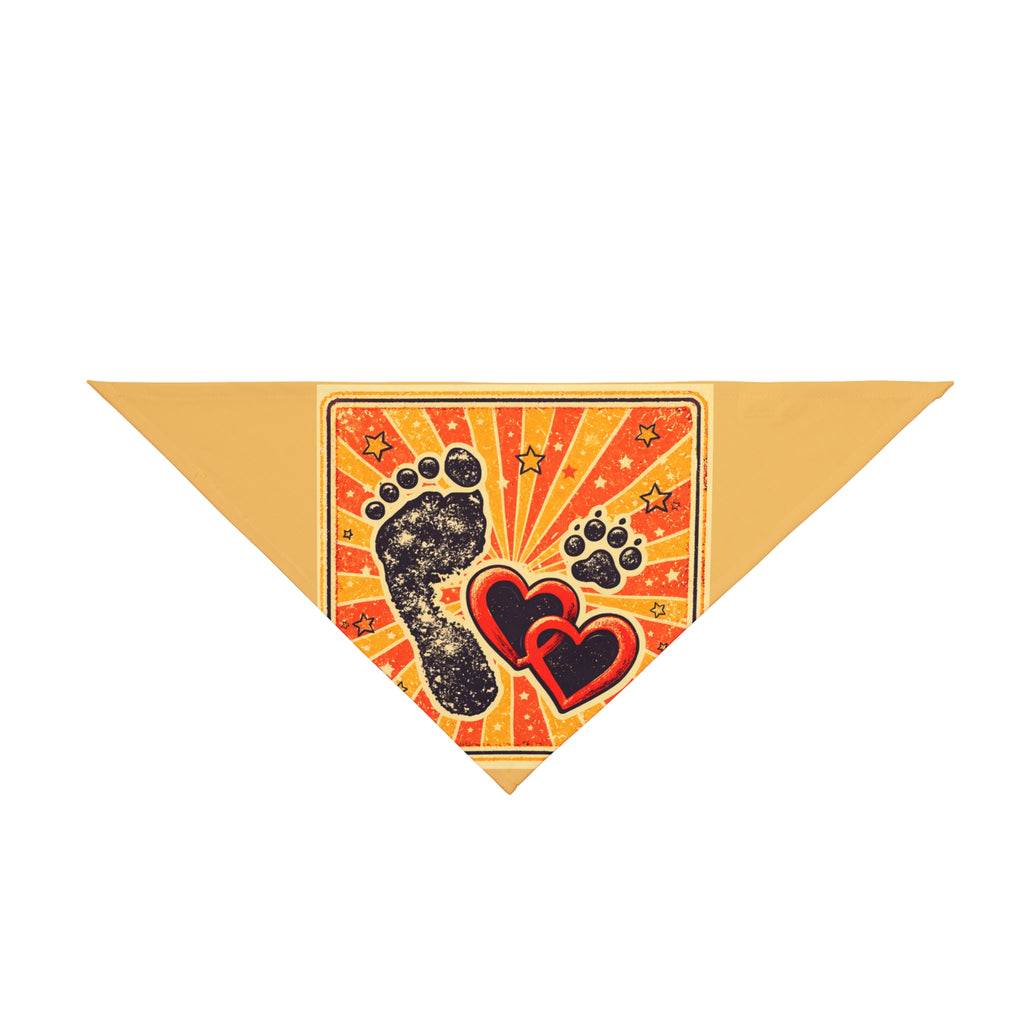 Matching Human + Pet Bandana Set — Pet Bandana with Coordinating Hoodie Style