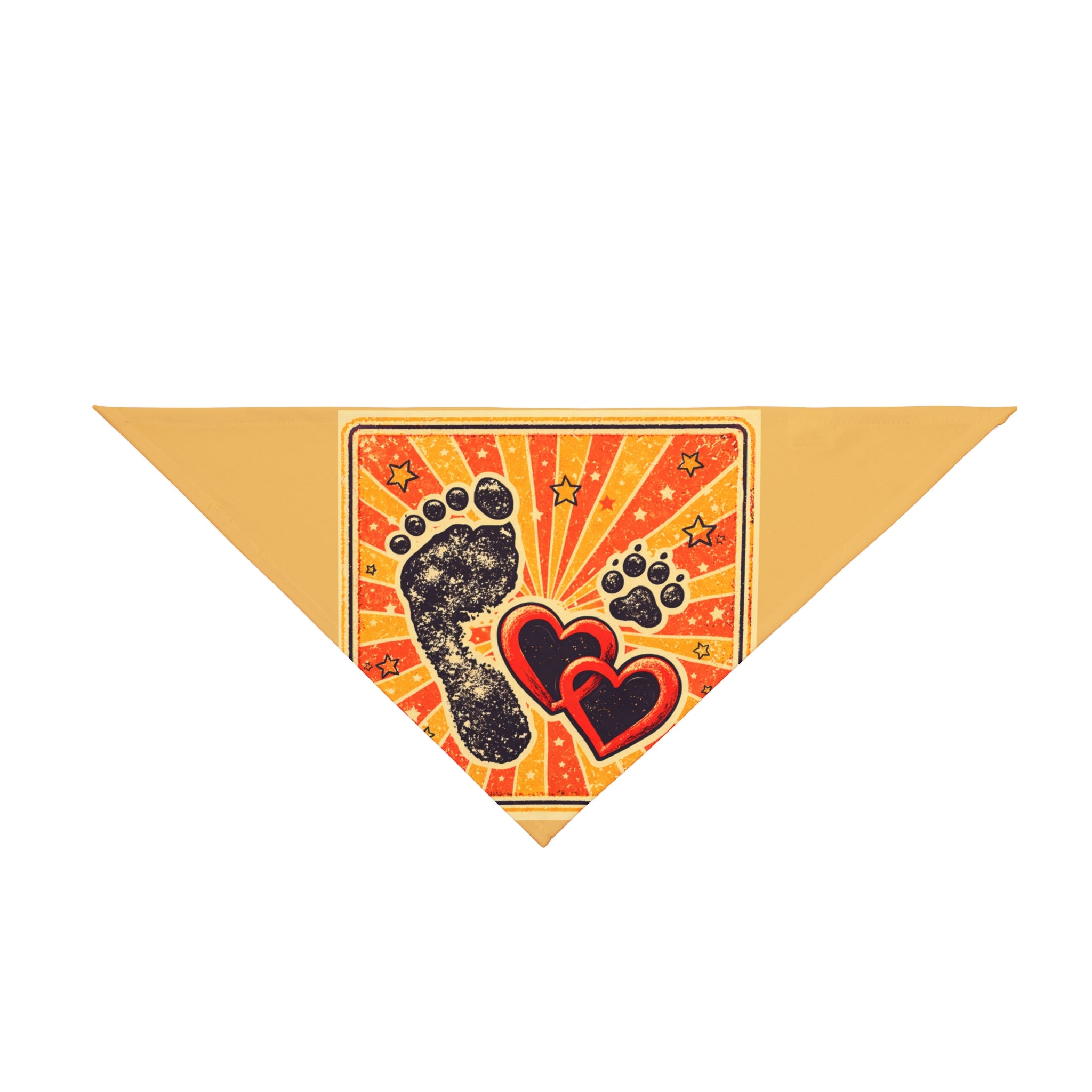 Matching Human + Pet Bandana Set — Pet Bandana with Coordinating Hoodie Style