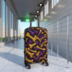 Pattern Suitcase for Dog Lovers, Luggage with Fun Pet Design, Travel Essentials, Gift for Pet Owners, Vibrant Travel Gear