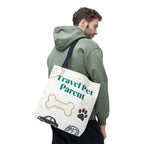 Travel Pet Tote Bag - Portable Carrier for Small Pets