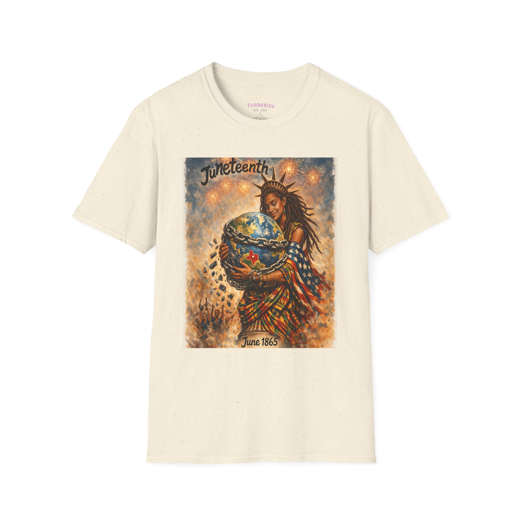 Juneteenth Distressed T-Shirts | Black History & Freedom Pride Tees (Set of 3 Designs)Matching Pet Apparel