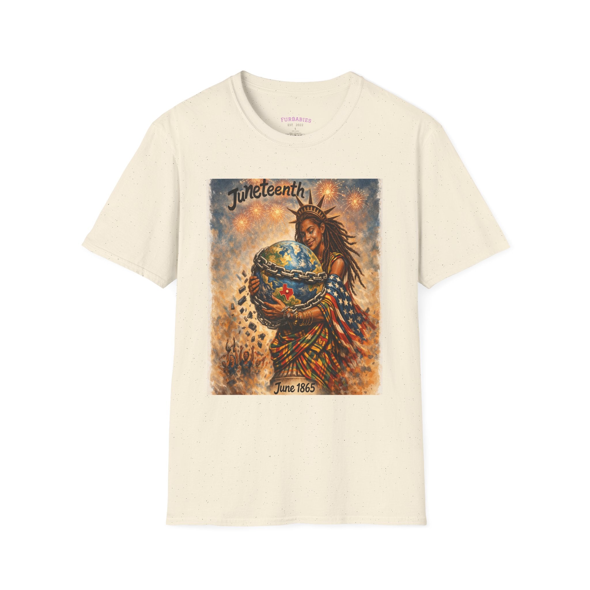 Juneteenth Distressed T-Shirts | Black History & Freedom Pride Tees (Set of 3 Designs)Matching Pet Apparel