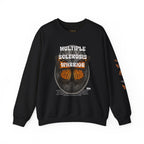 Orange Butterflies Multiple Sclerosis Awareness Sweatshirt