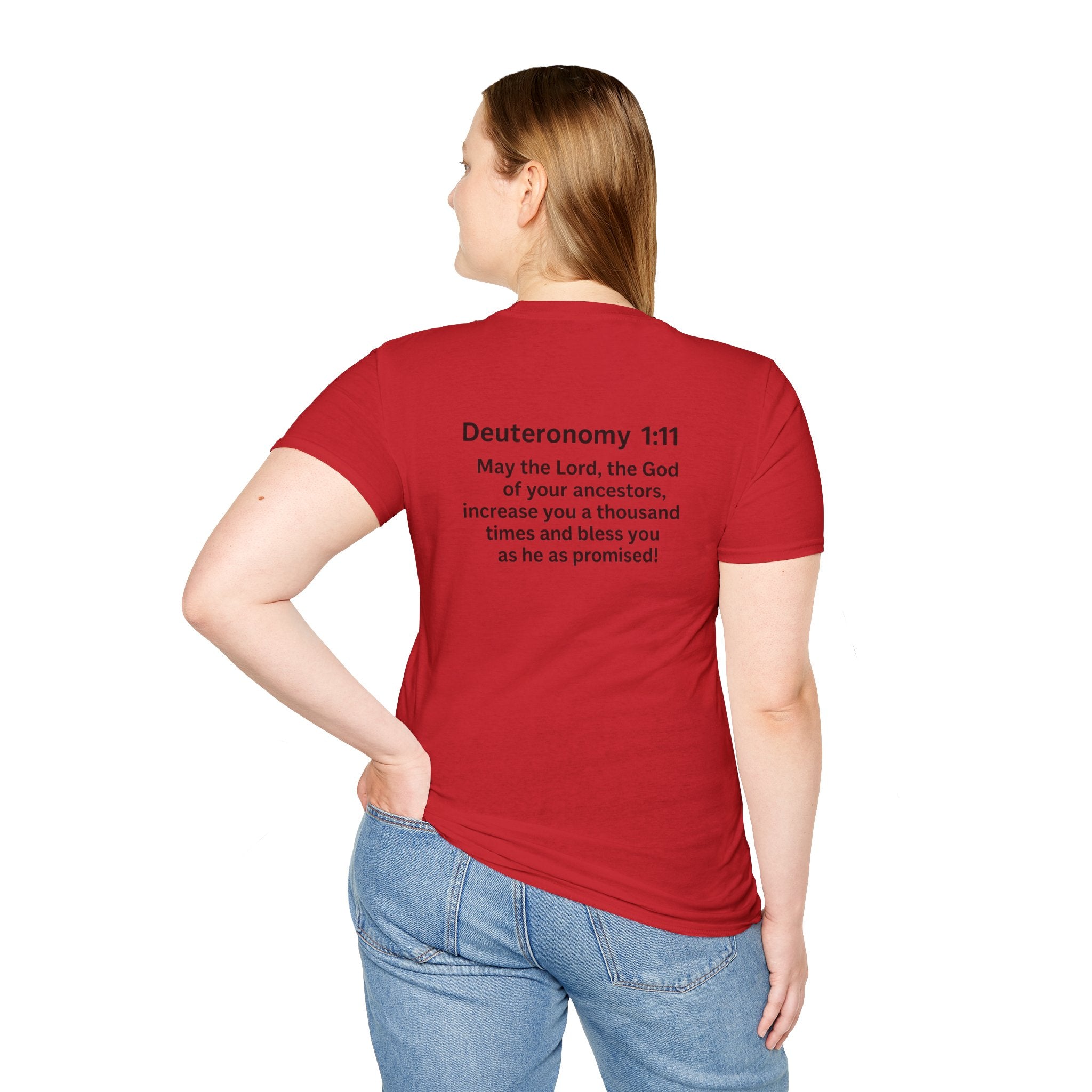 North Carolina Atlanta California Pet Bandana Tee — Matching Scripture on Back
