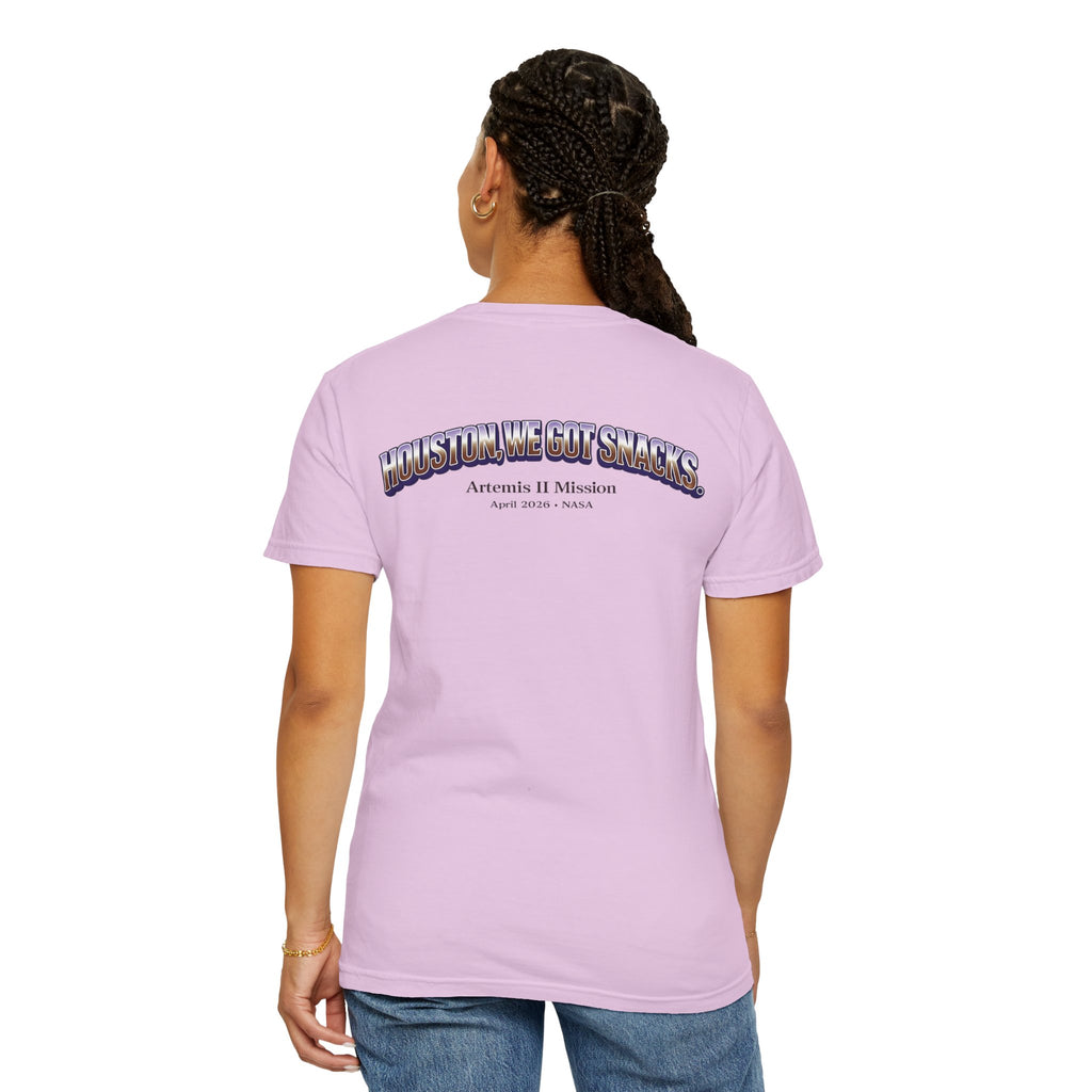 Moonetella T-Shirt — Retro Space Chocolate Moon Graphic Tee (Artemis II Mission Tribute)