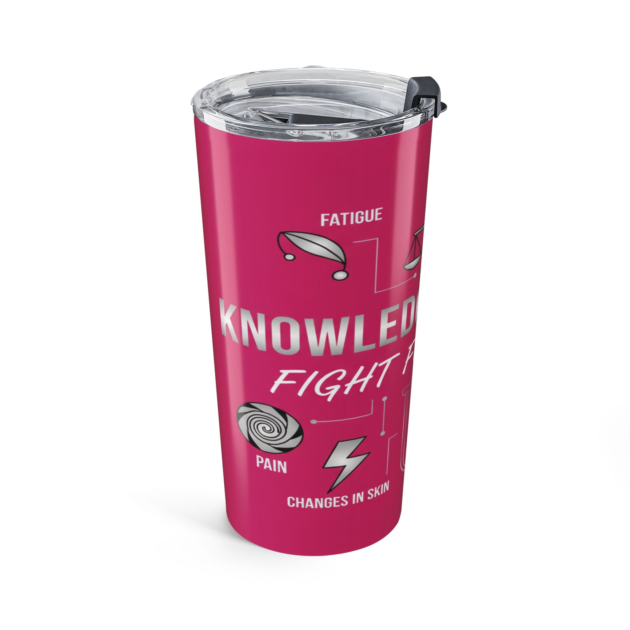 Cancer Support Awareness Tumbler 20oz - Inspirational Gift