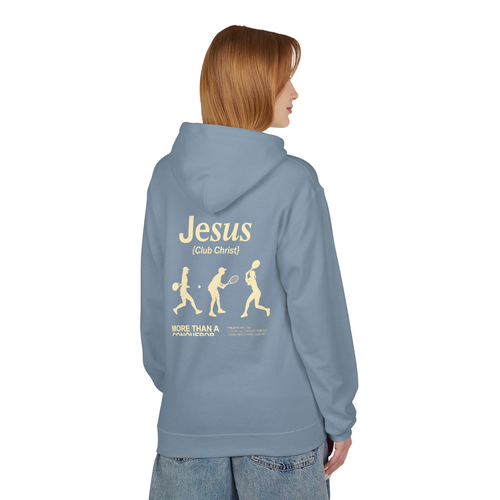 Jesus Athletic Club Hoodie — Faith Graphic Hoodie
