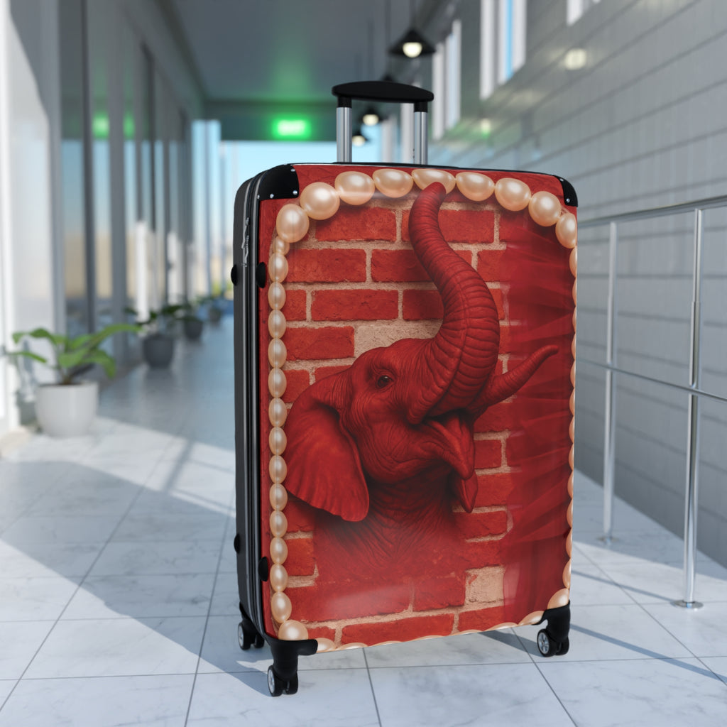 - Stylish Travel Luggage, Unique Carry-On, Cute Gift for Travelers, Vacation Pack, Animal Print