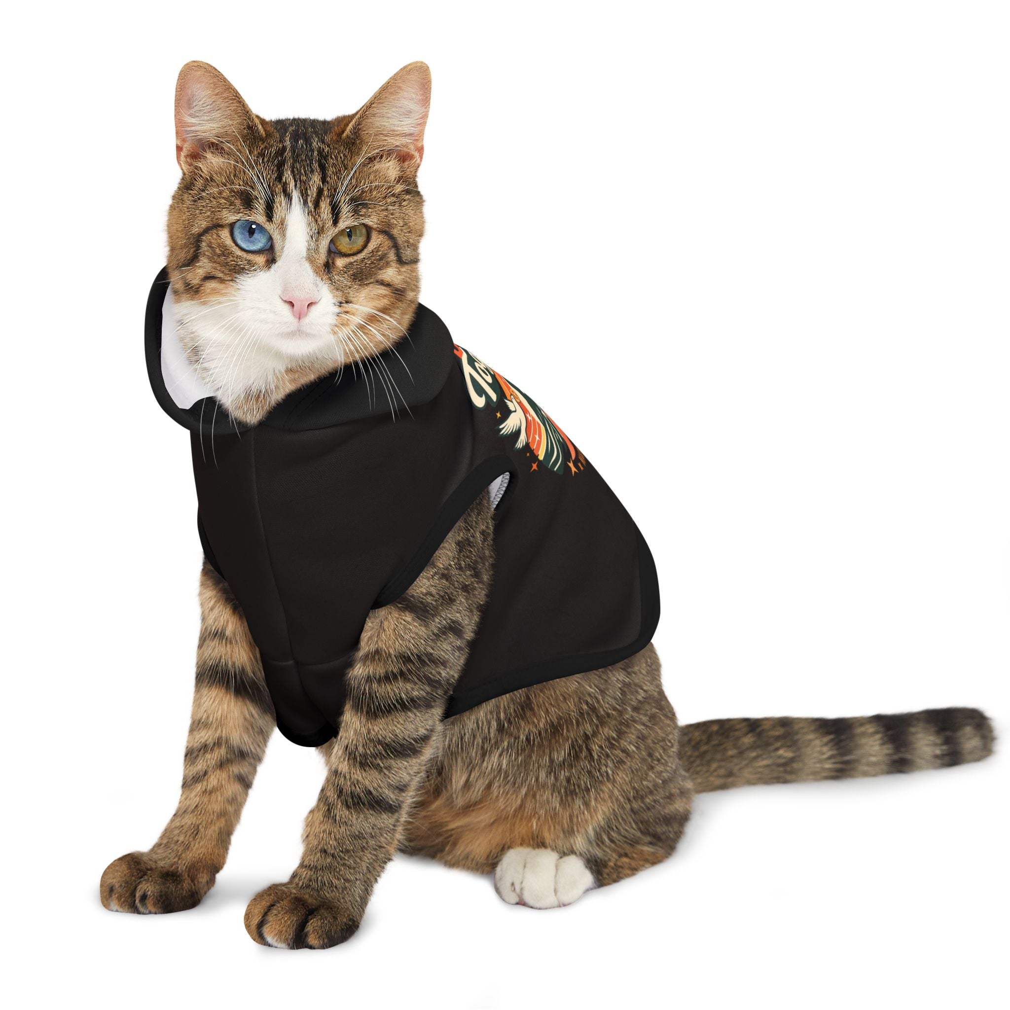 Matching Pet Hoodie — 'Matching Human T-Shirt' Pet & Owner Outfit