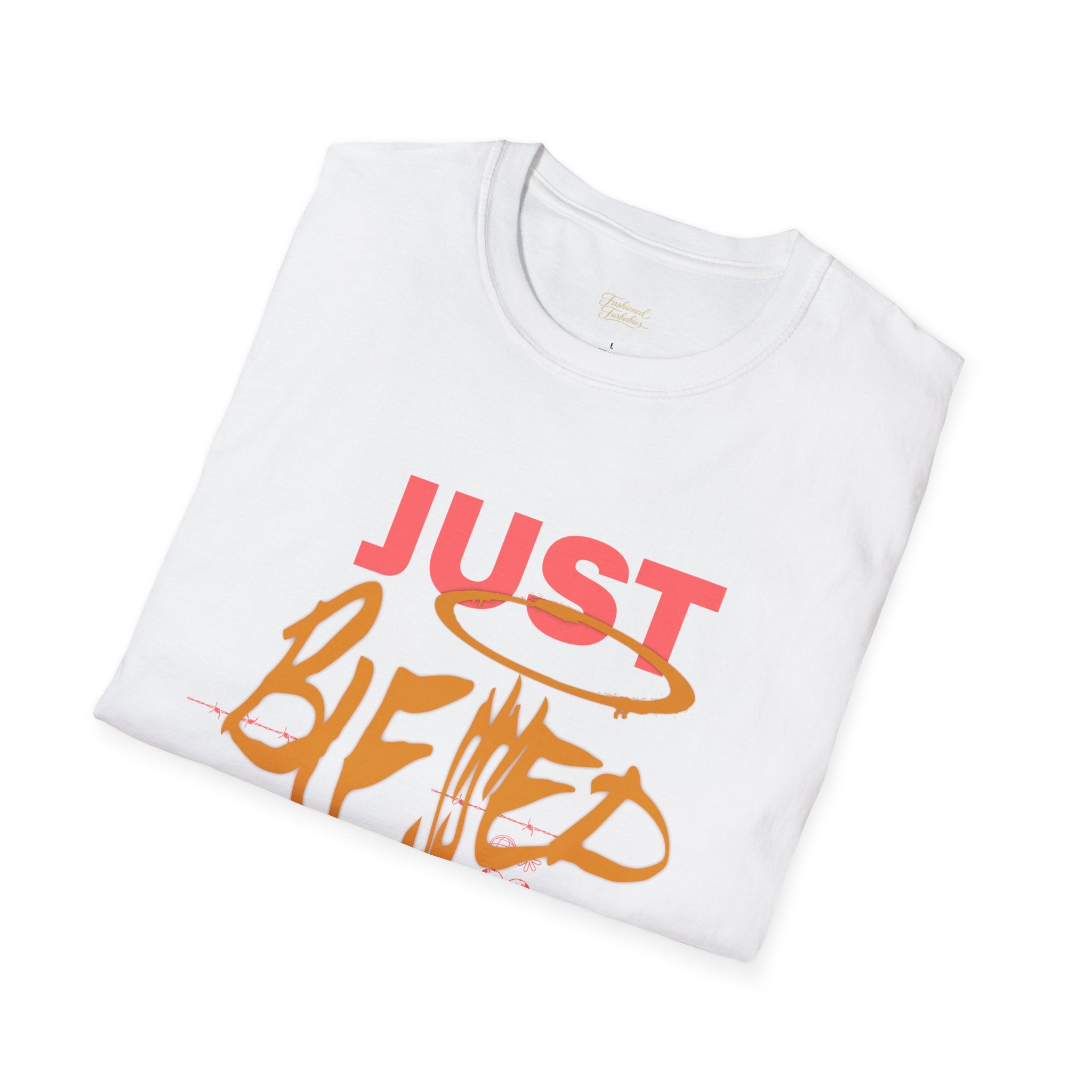 Just Blessed T-Shirt — Casual Inspirational Graphic Tee