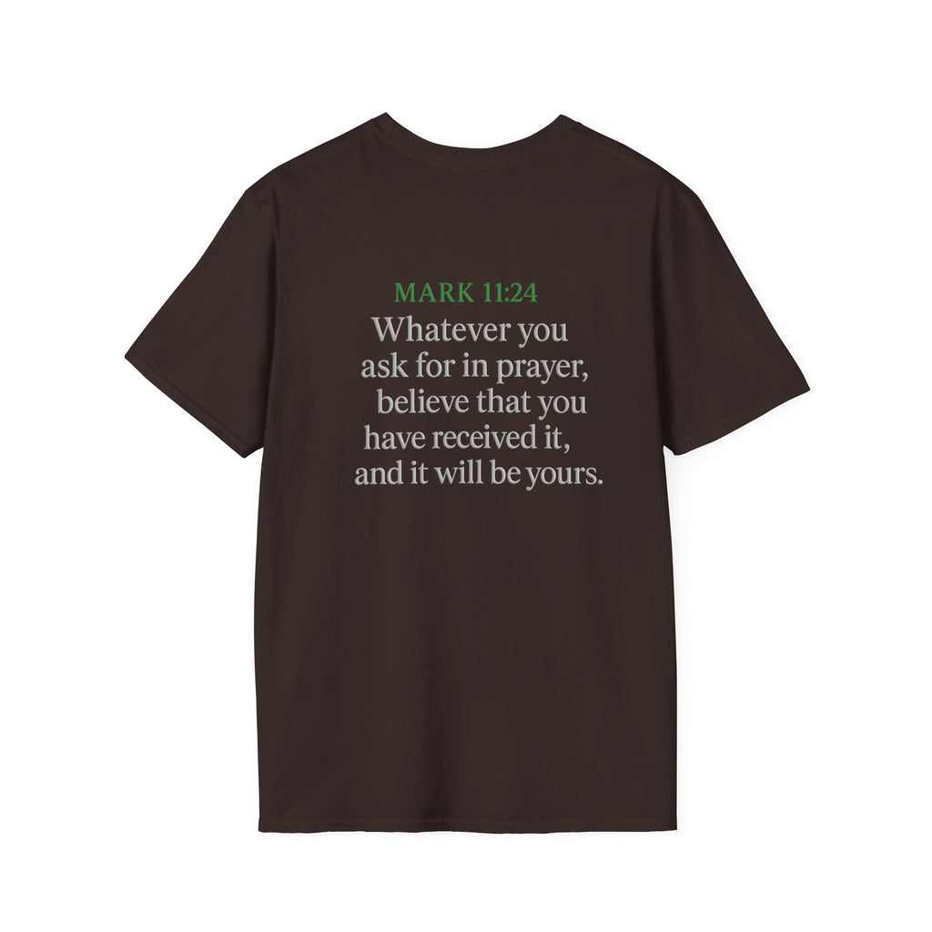 North Carolina Atlanta California Pet Bandana Tee — Matching Scripture on Back
