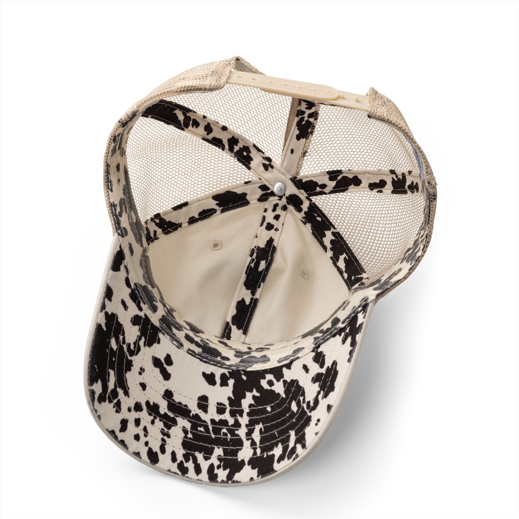 He cares for all, scripture paw print Women's Washed Mesh-Back Cap