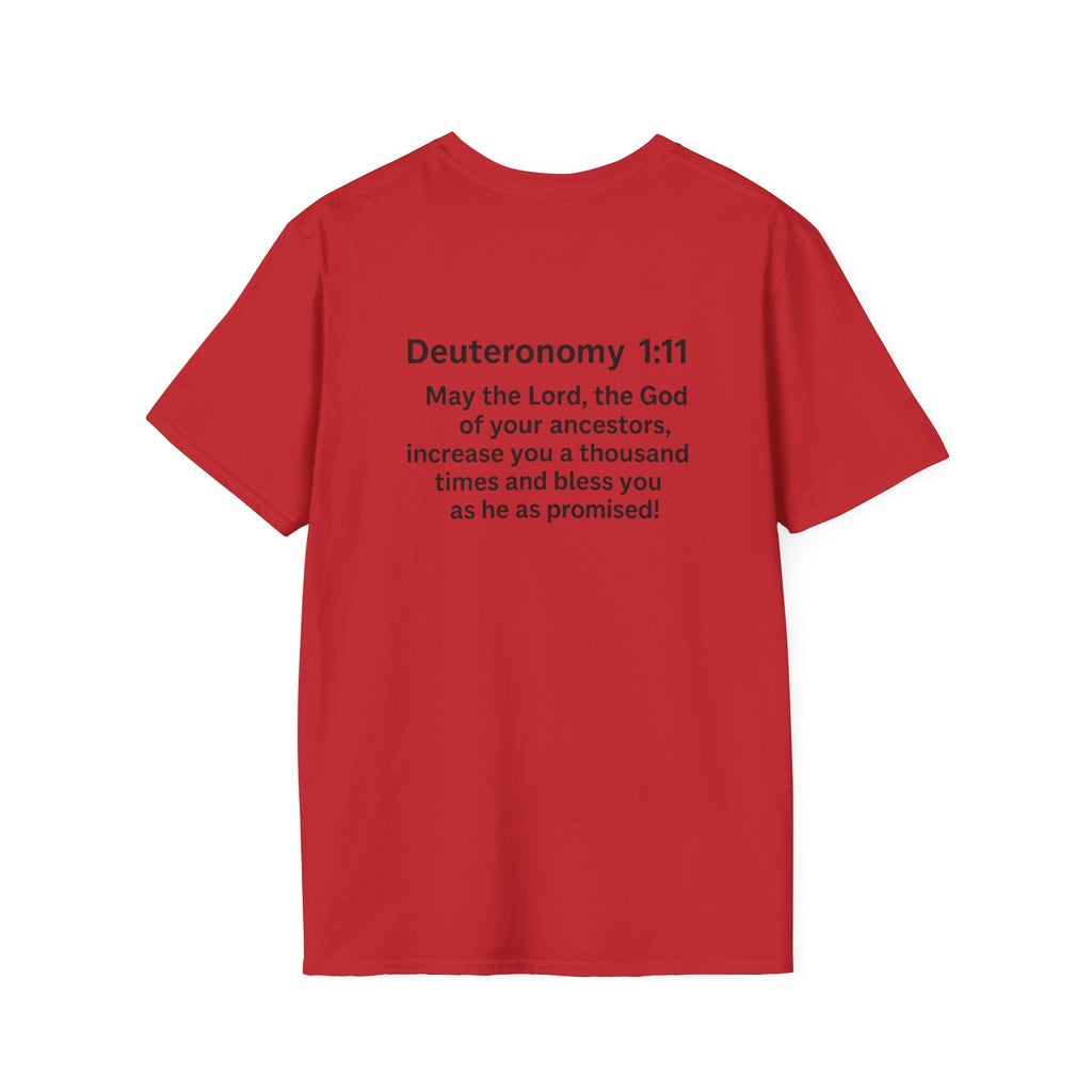 North Carolina Atlanta California Pet Bandana Tee — Matching Scripture on Back