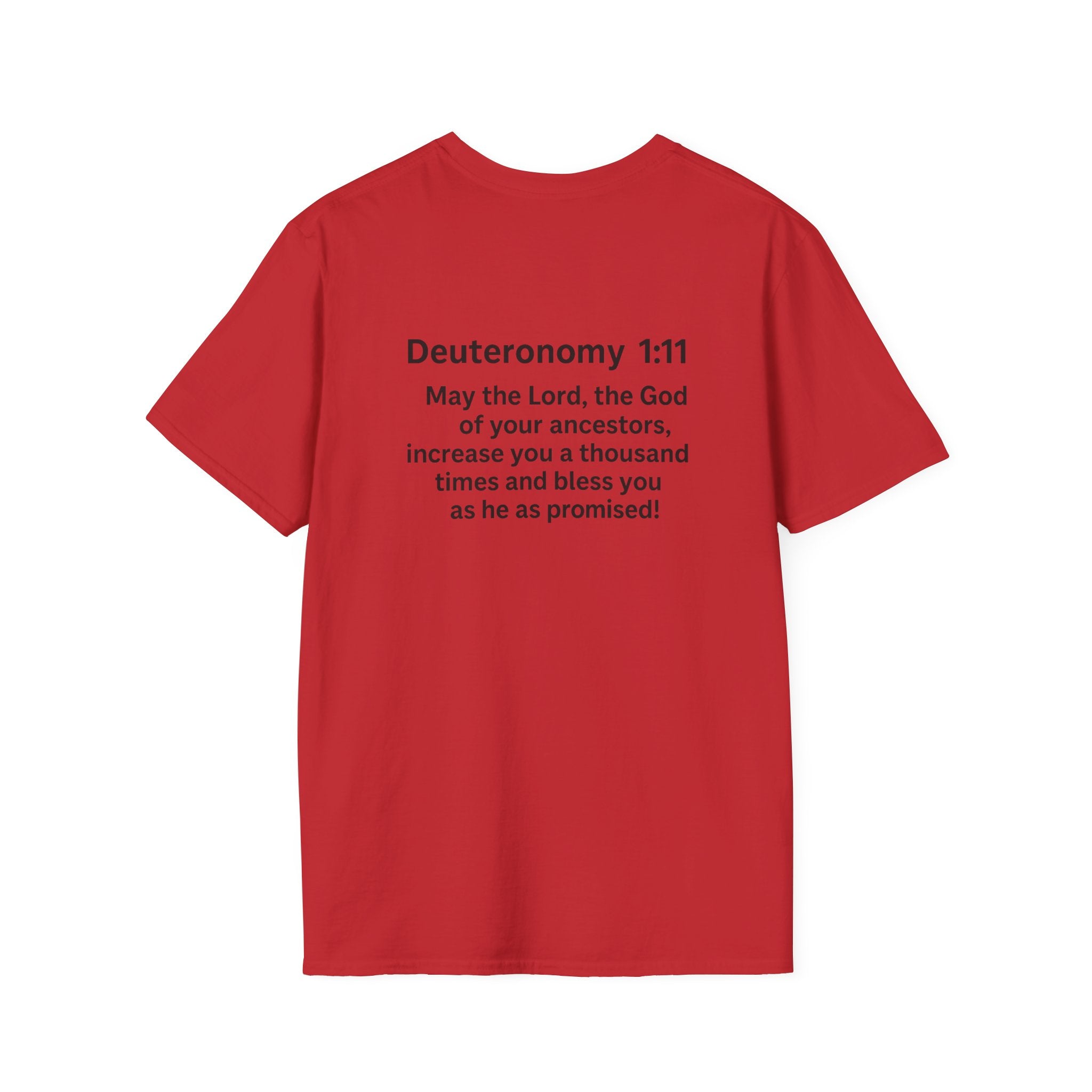 North Carolina Atlanta California Pet Bandana Tee — Matching Scripture on Back