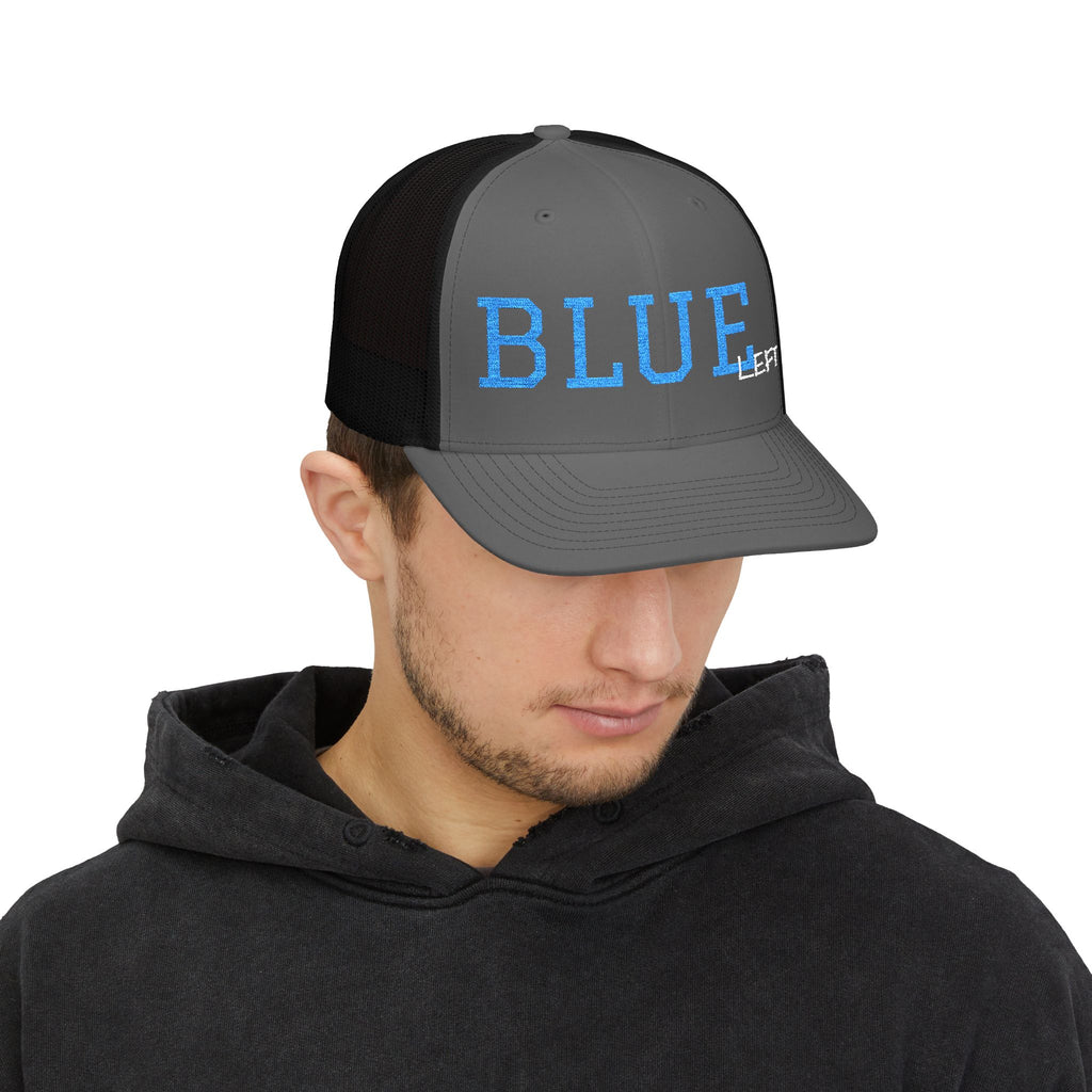 Democratic Blue Left Liberal Trucker Cap