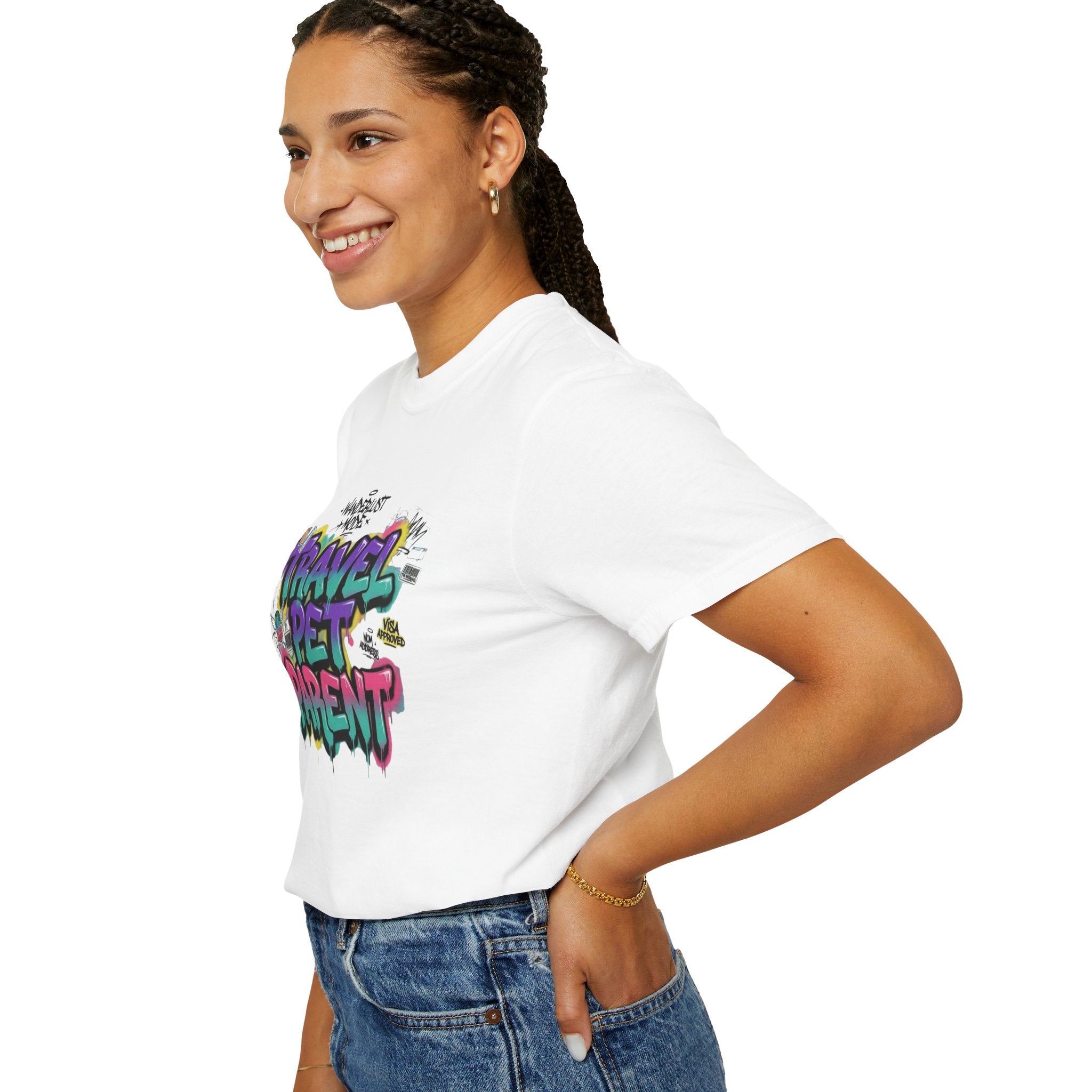 Pet Parent Travel T-Shirt — 'Travel Pet Parent' Design for Dog & Cat Lovers