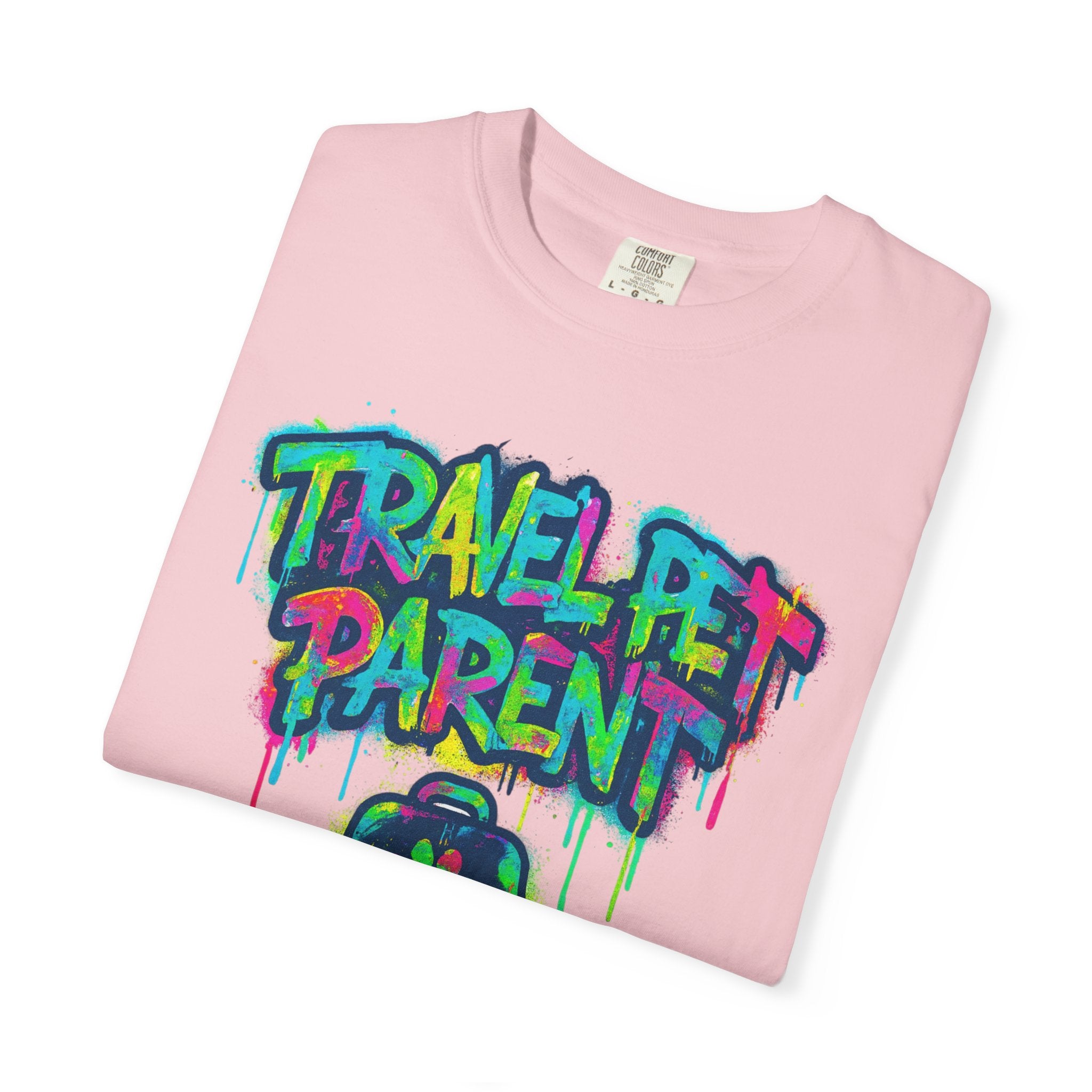 Travel Pet Parent T-shirt — Graffiti Design
