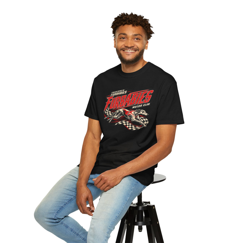 Fur Babies Vintage Racing Graphic T-Shirt