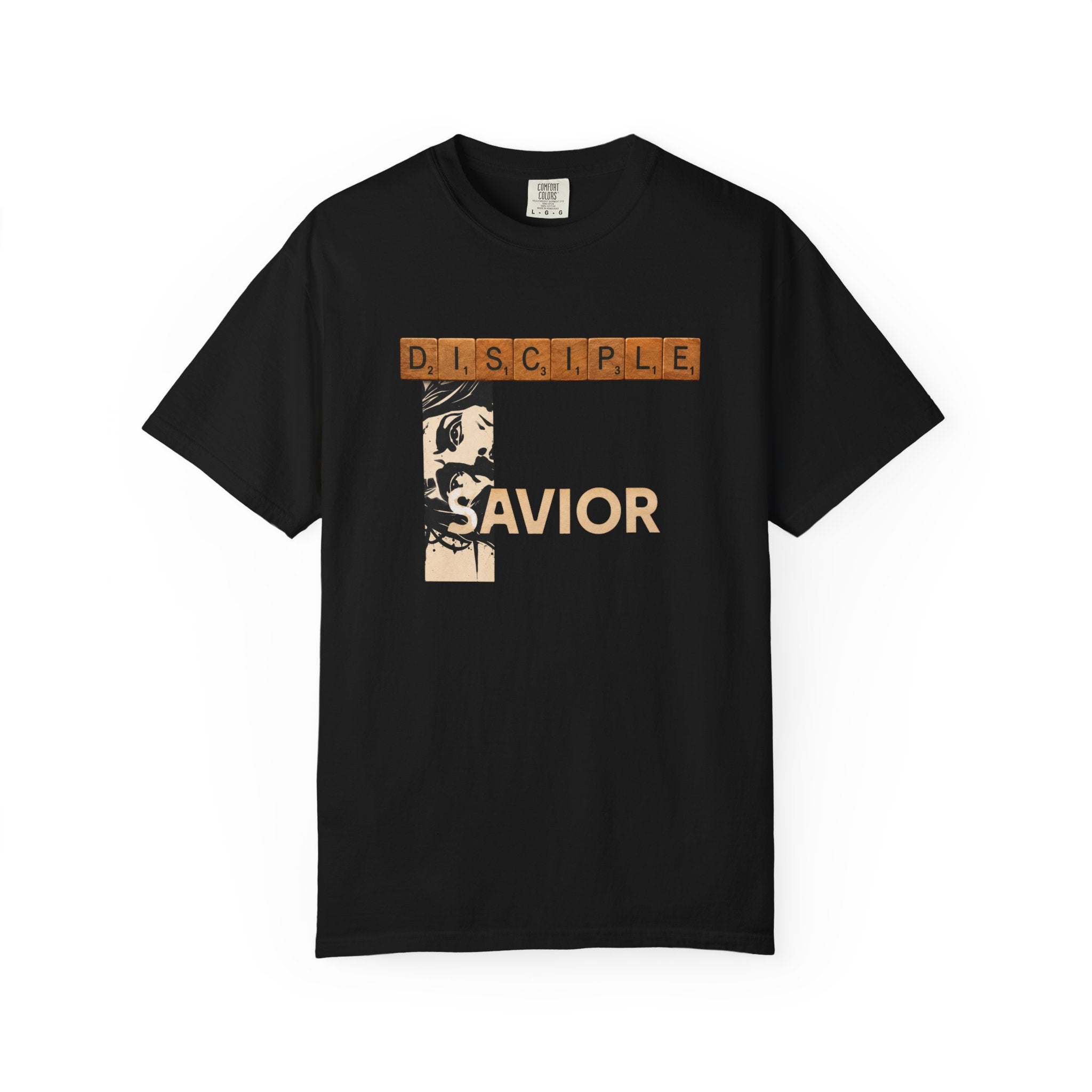 Unisex Garment-Dyed T-Shirt - Scrabble Revelations Game Board Set Gift