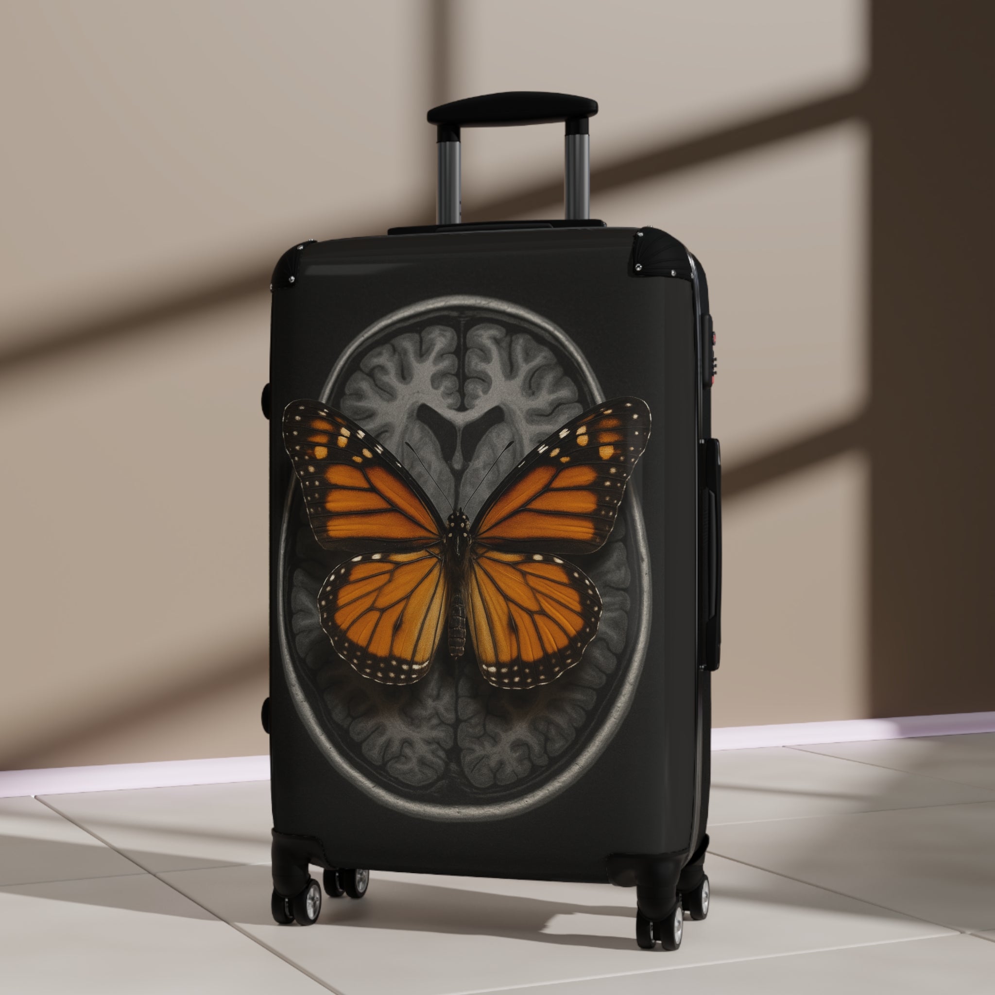 Suitcase - "I've Got a Story to Tell" Butterflies Travel Luggage Cover