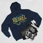 Vessel, Inspirational Three-Panel Fleece Hoodie -