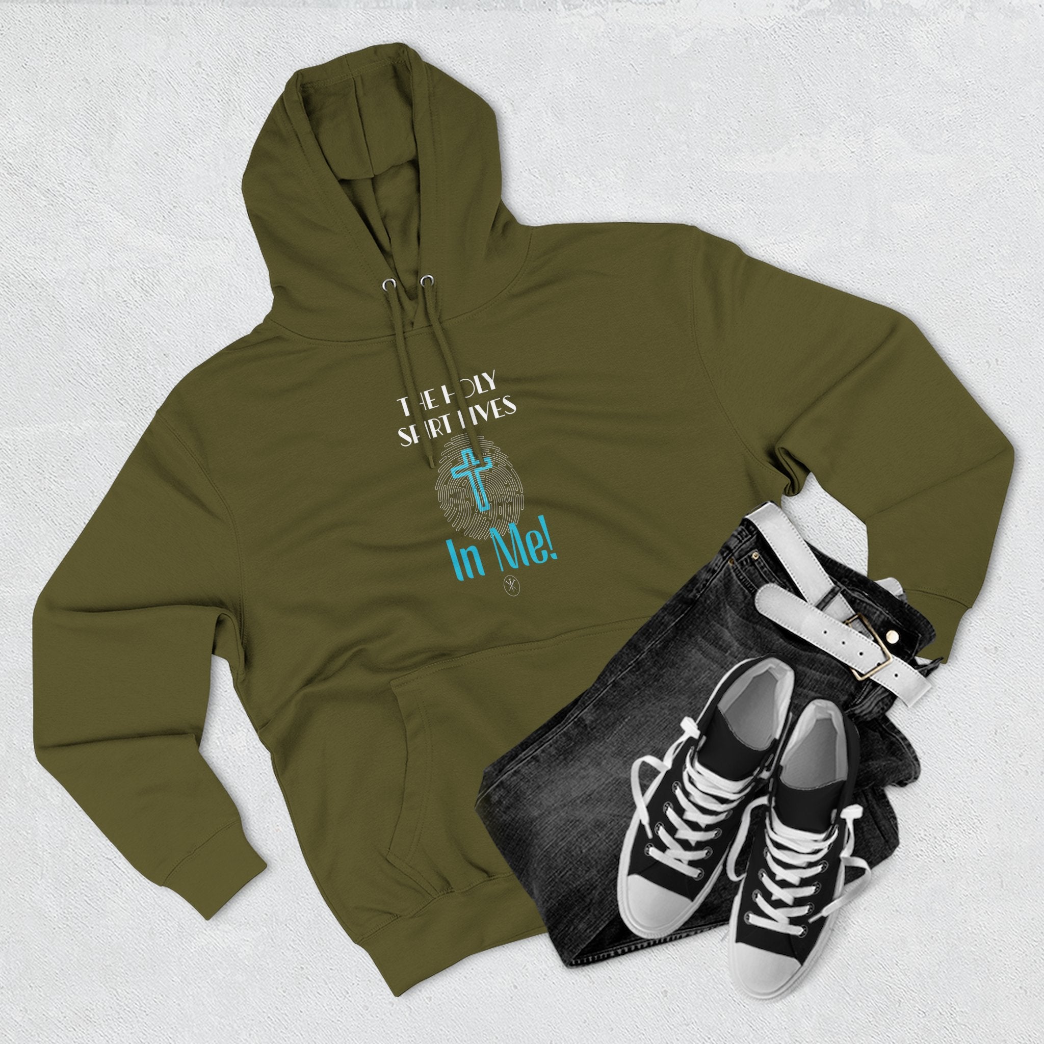 Holy Spirit Inspirational Fleece Hoodie - Faith Apparel