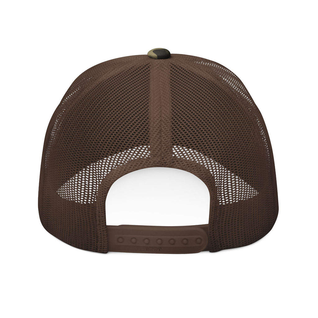Embroidered Camouflage Trucker Hat - Passion Runs My Business