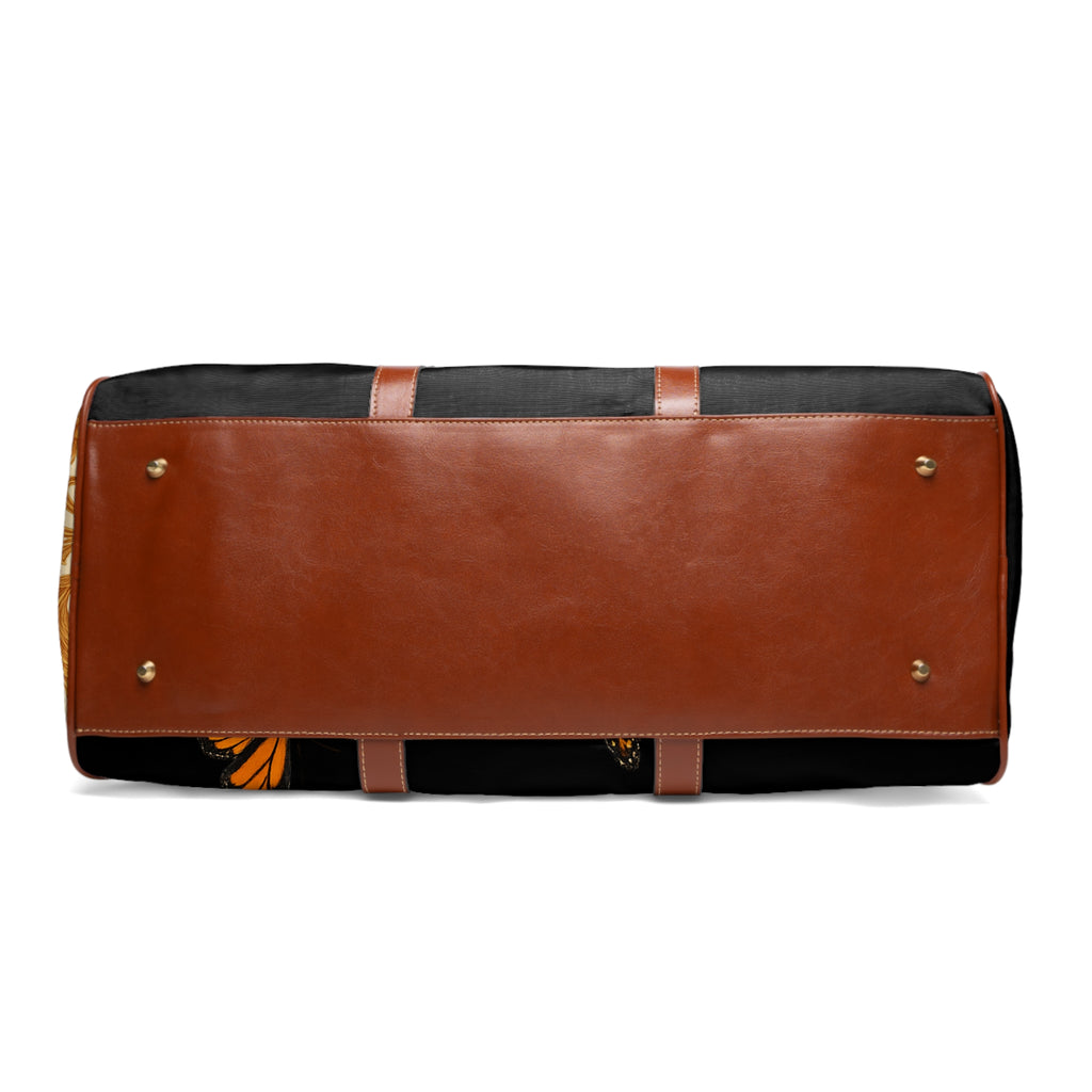 Black MS Awareness Weekender Bag — Monarch Wings Duffle