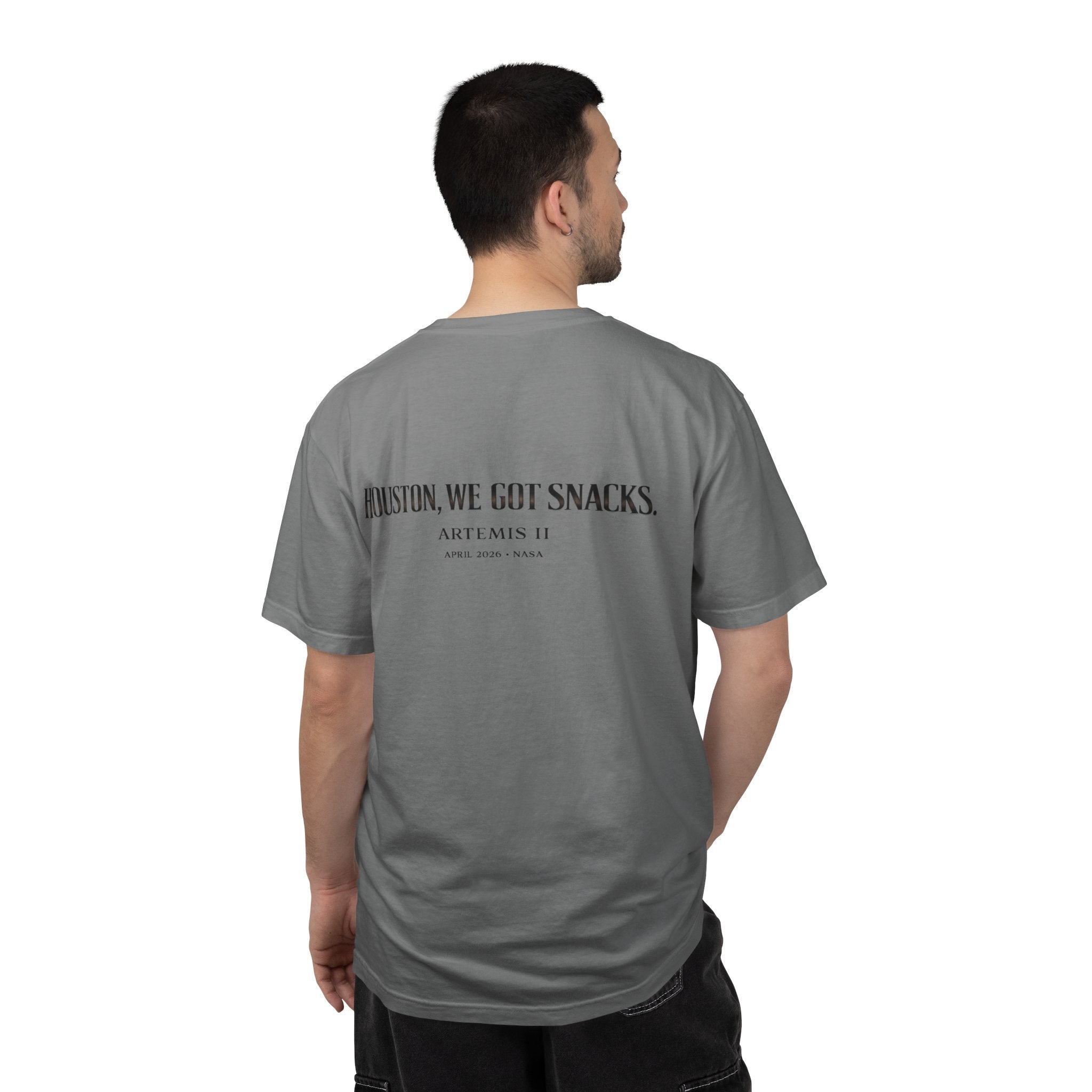 Moonetella T-Shirt — Retro Space Chocolate Moon Graphic Tee (Artemis II Mission Tribute)