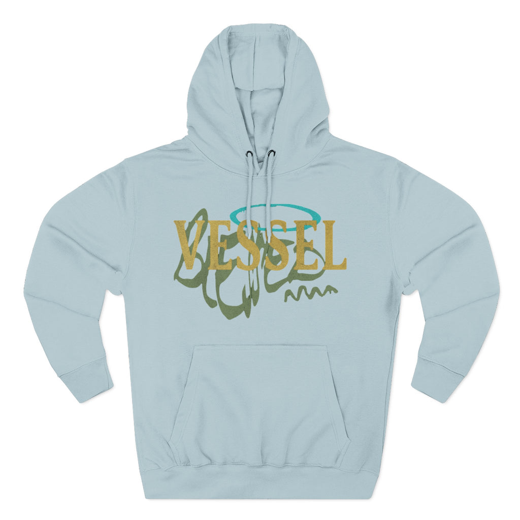 Vessel, Inspirational Three-Panel Fleece Hoodie -