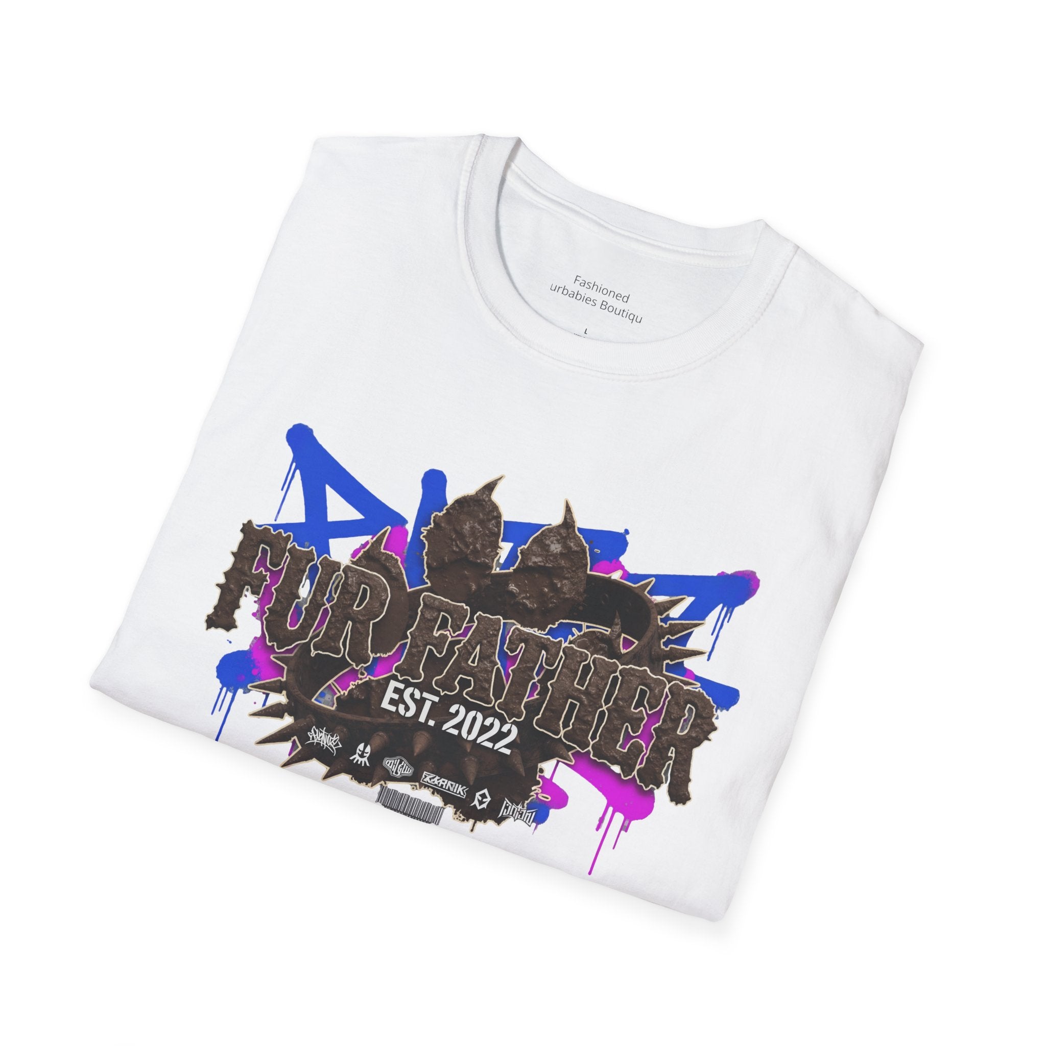 Graffiti Punk T-Shirt — "PUNKER" Est. 2022 Urban Streetwear