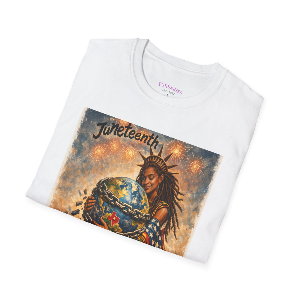 Juneteenth Distressed T-Shirts | Black History & Freedom Pride Tees (Set of 3 Designs)Matching Pet Apparel