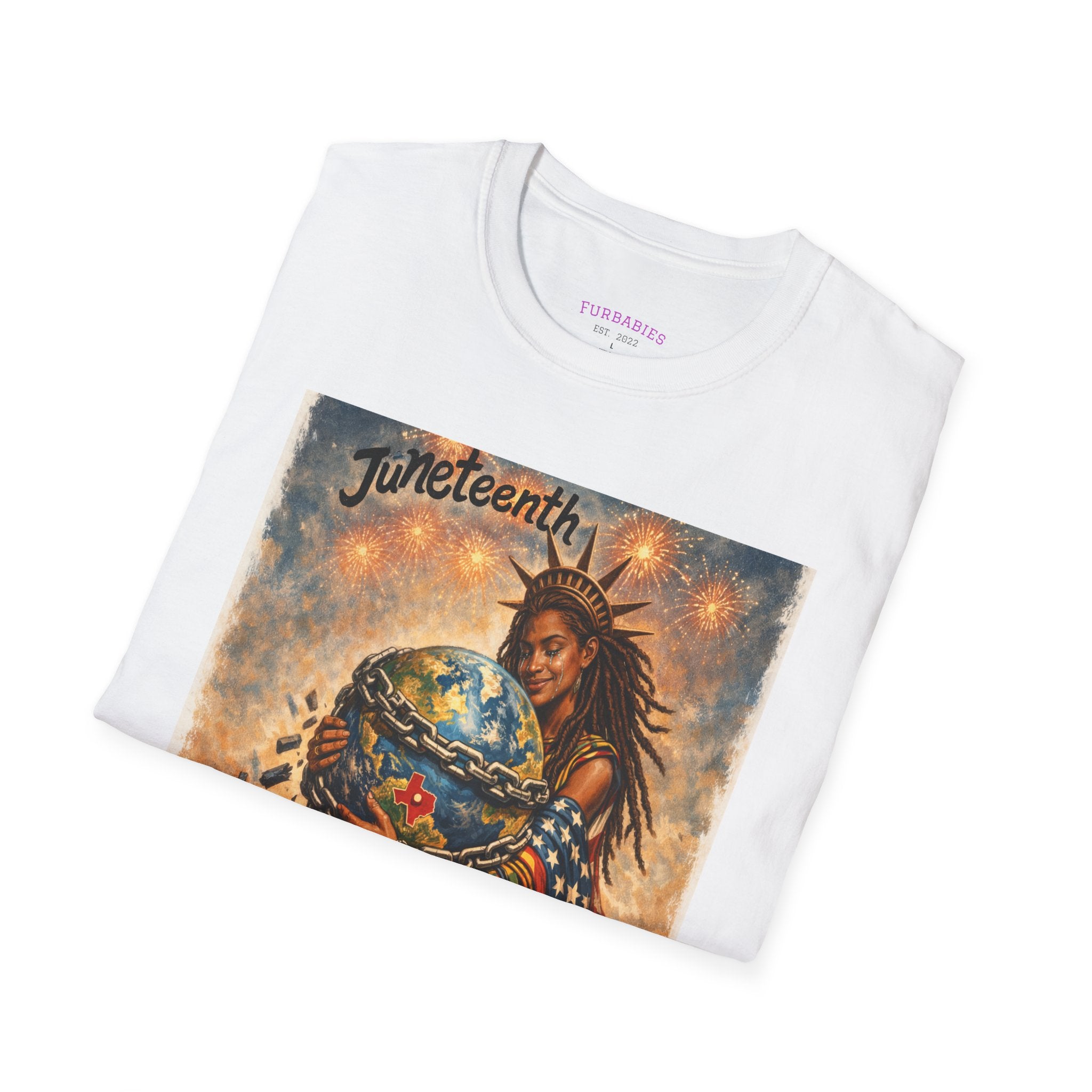 Juneteenth Distressed T-Shirts | Black History & Freedom Pride Tees (Set of 3 Designs)Matching Pet Apparel