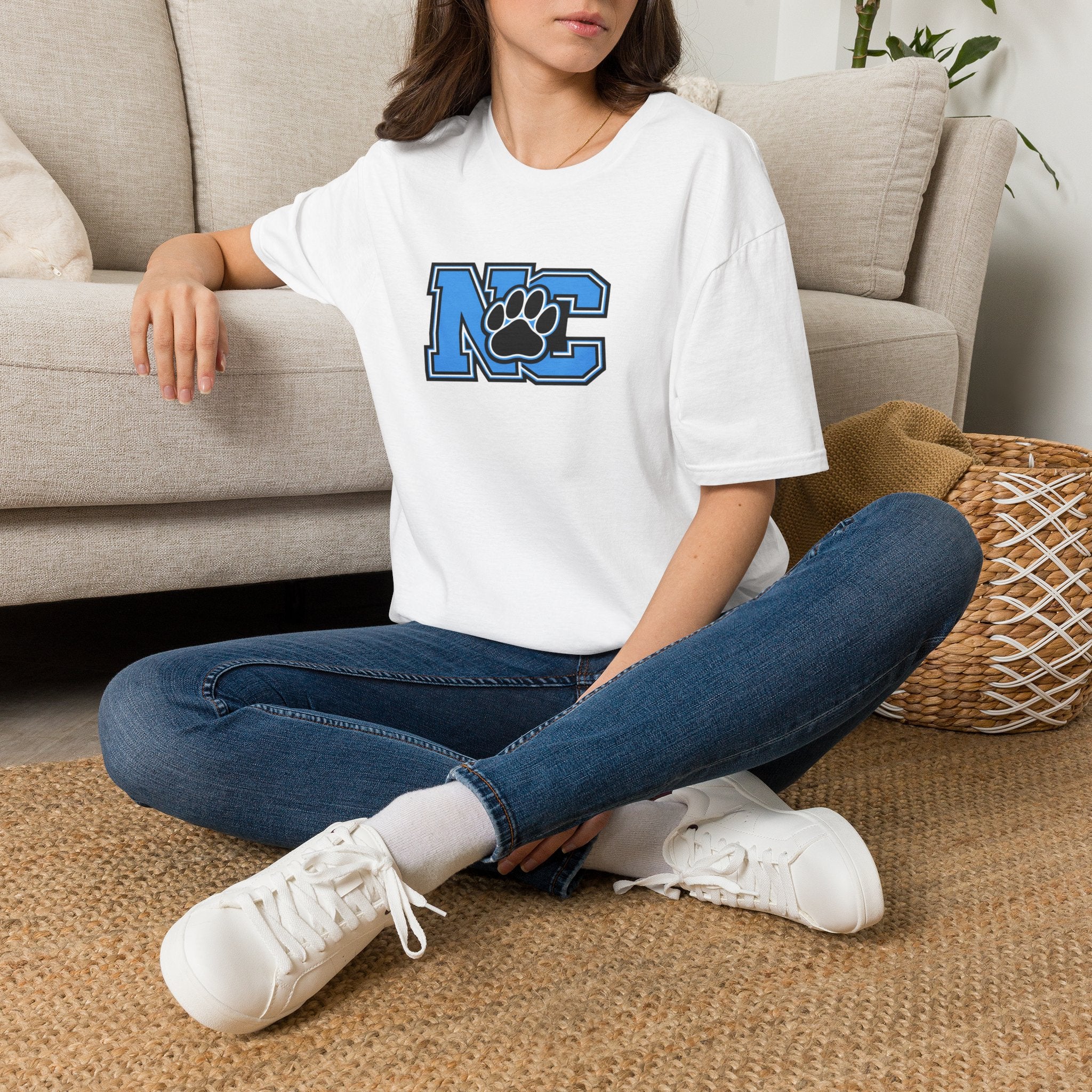 North Carolina Atlanta California Pet Bandana Tee — Matching Scripture on Back