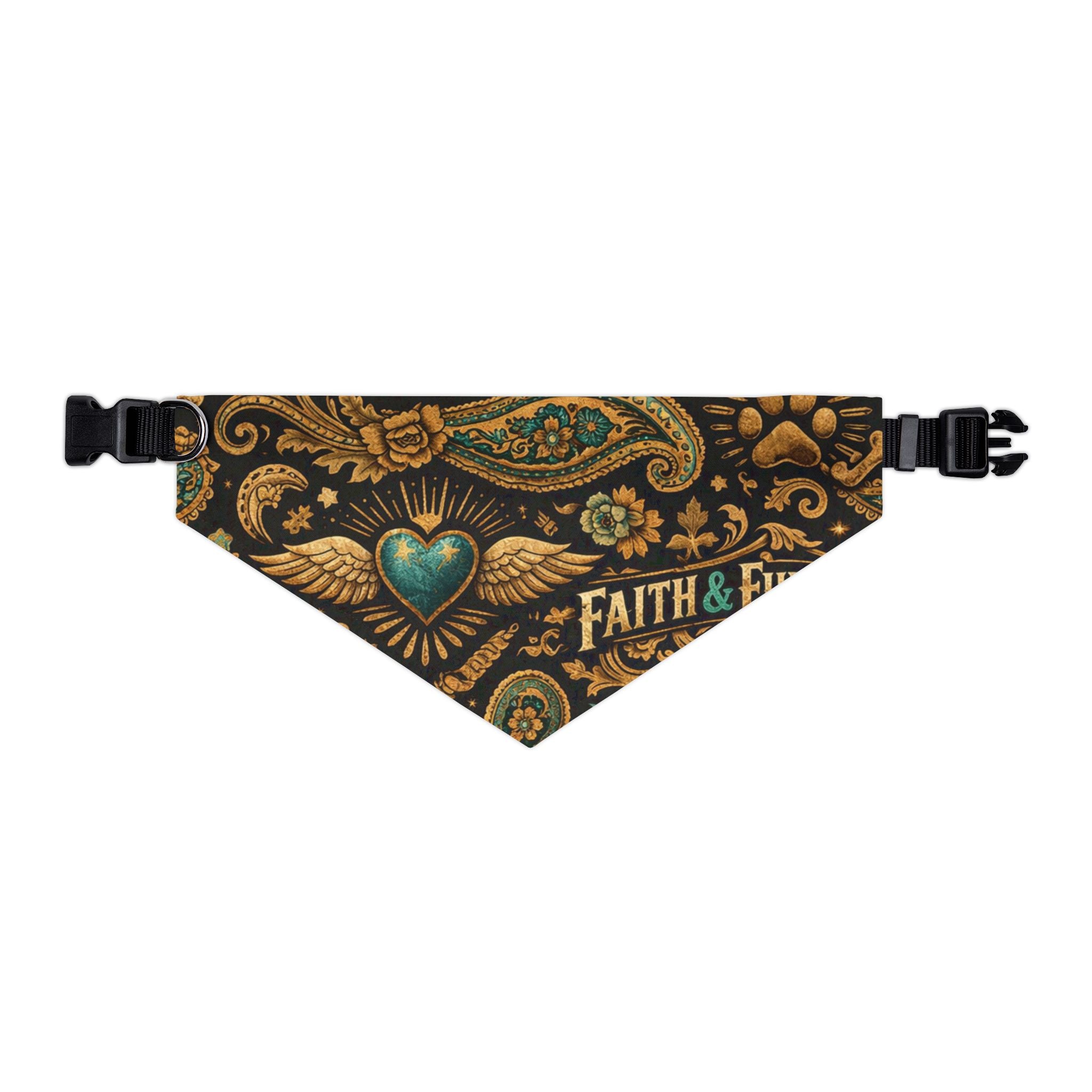 Pet Bandana Collar —Faith and Fur Stylish Bandana for Dogs & Cats