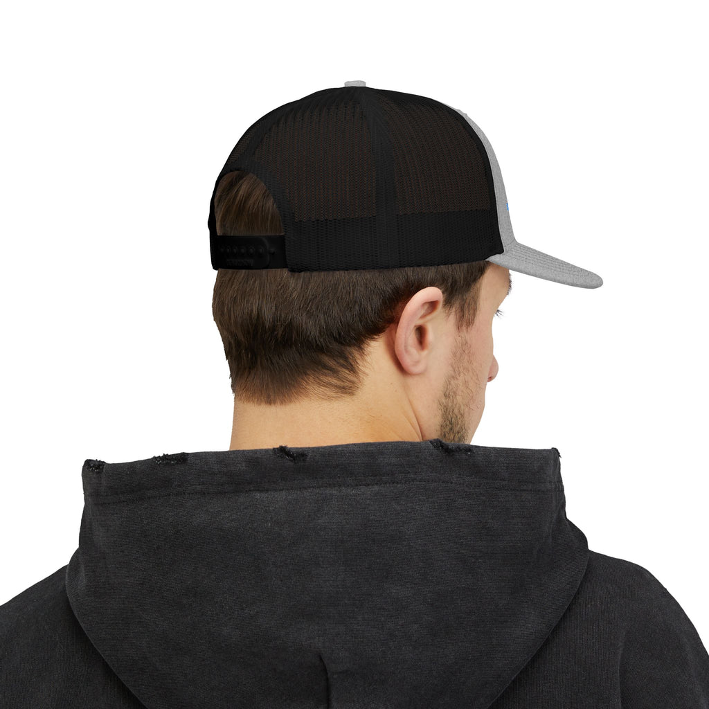 Democratic Blue Left Liberal Trucker Cap