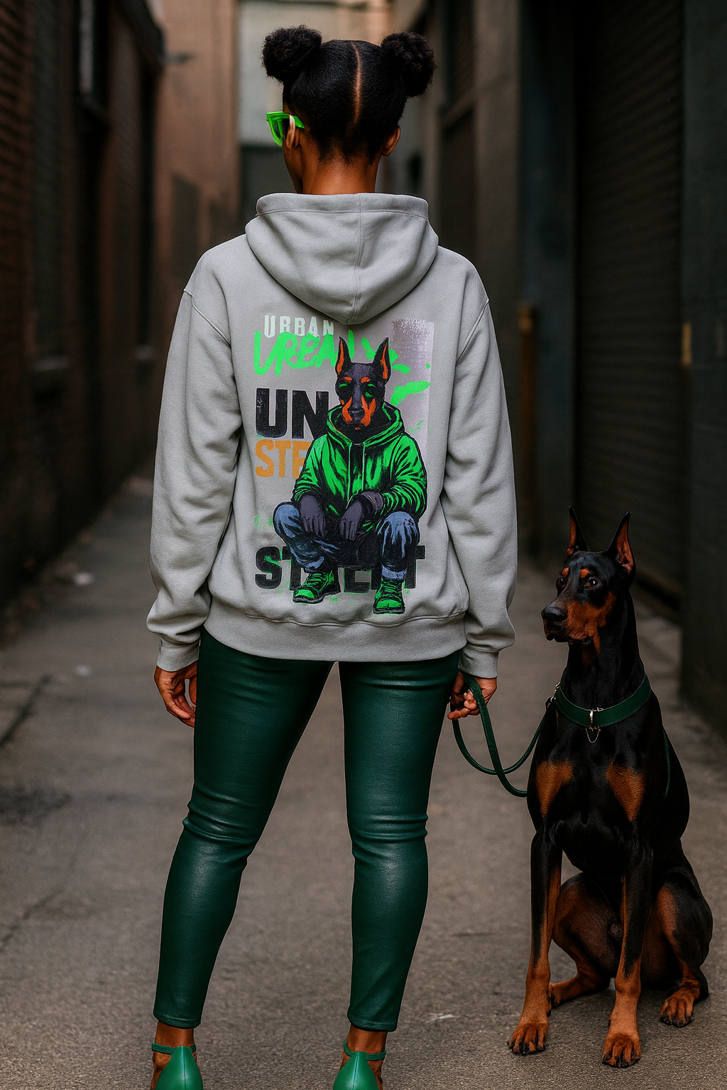 Hoodie — Urban Streetwear 'Stay Ready' Graphic Pullover