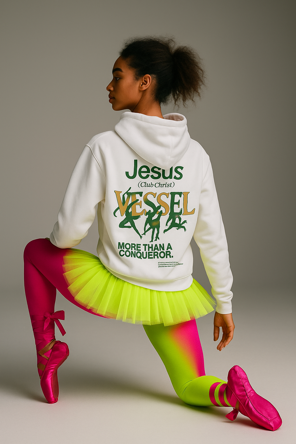 Jesus Athletic Club Hoodie — "Club Jesus" Graphic Hoodie