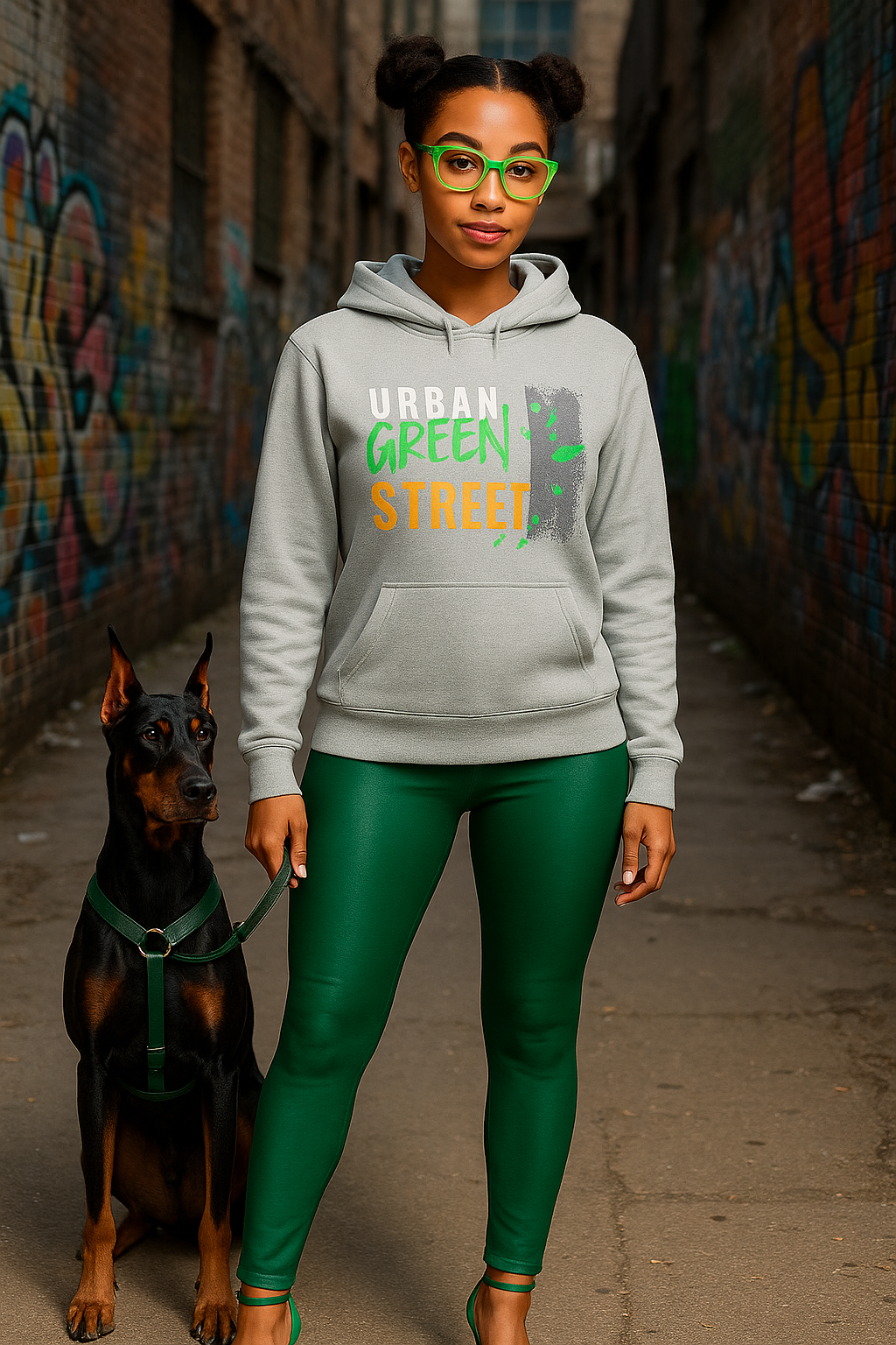Hoodie — Urban Streetwear 'Stay Ready' Graphic Pullover
