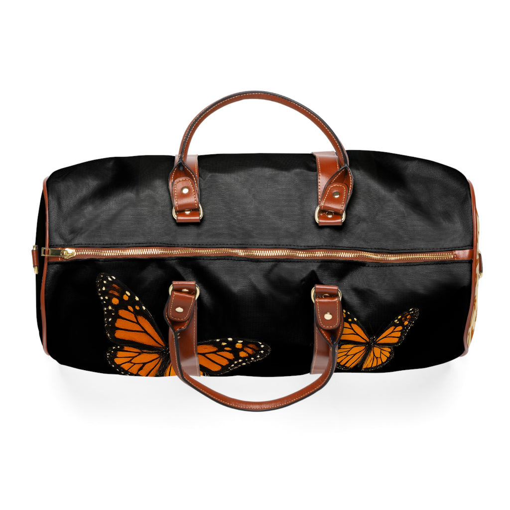 Black MS Awareness Weekender Bag — Monarch Wings Duffle