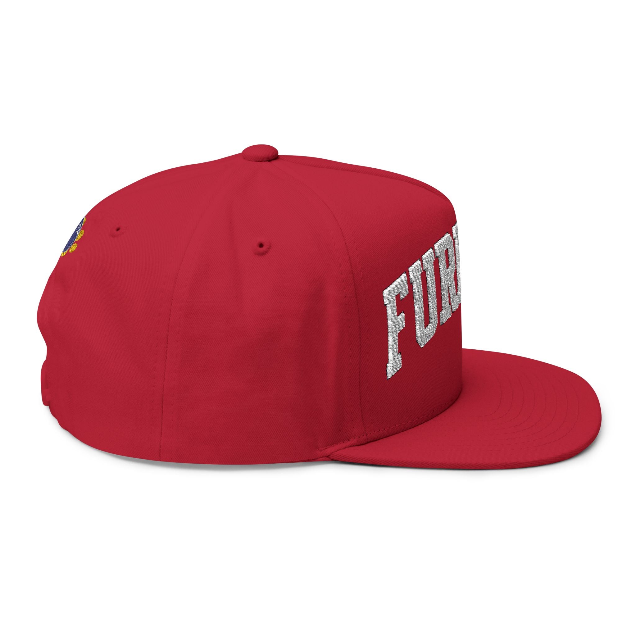 Dog Parent Goals Flat Bill Cap — Embroidered Pet Lover Snapback