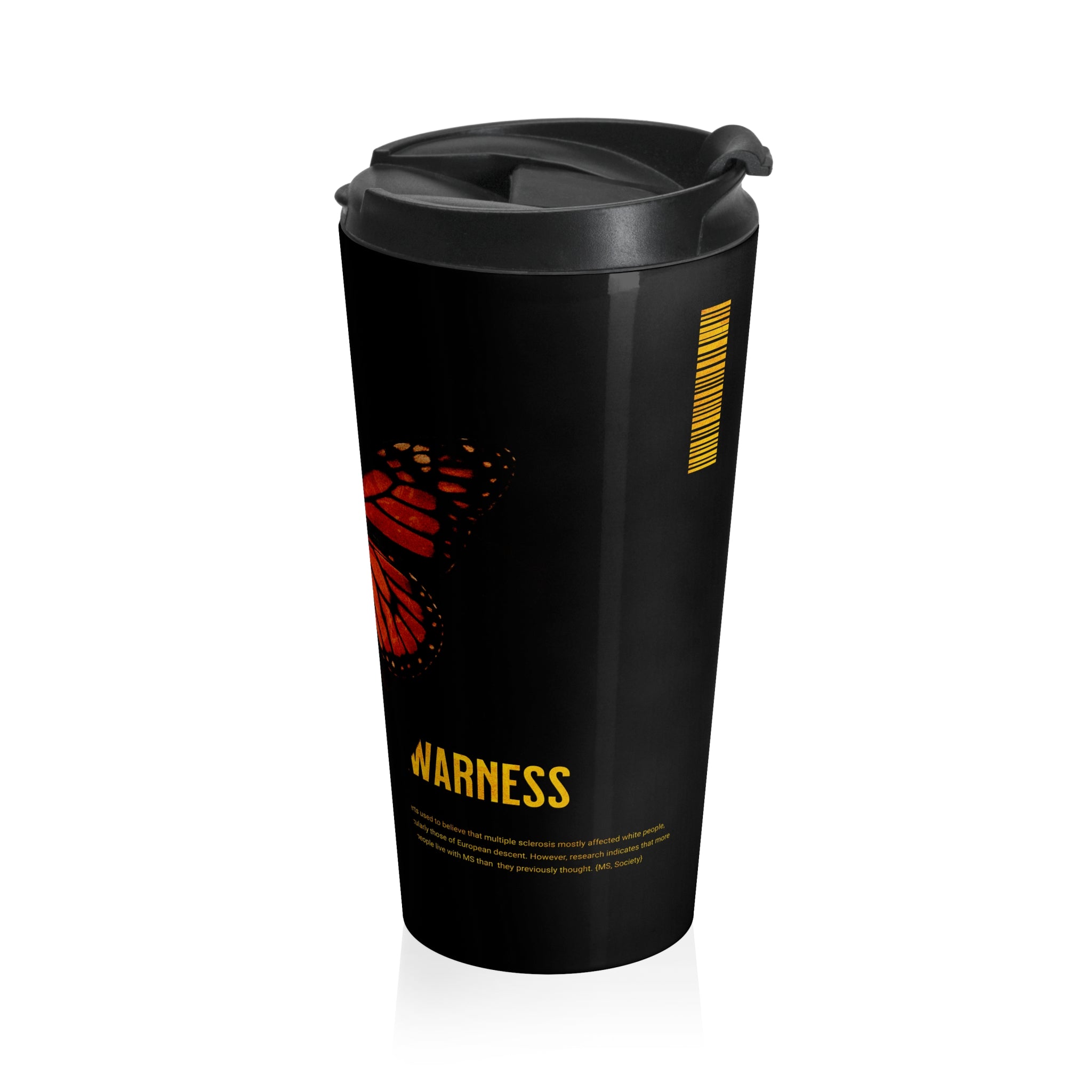 Travel Mug Black MS Awareness Gift Ideas