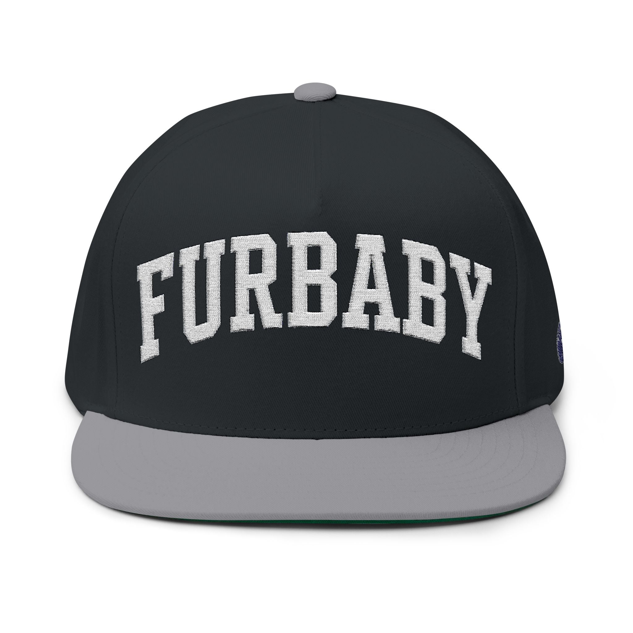 Dog Parent Goals Flat Bill Cap — Embroidered Pet Lover Snapback