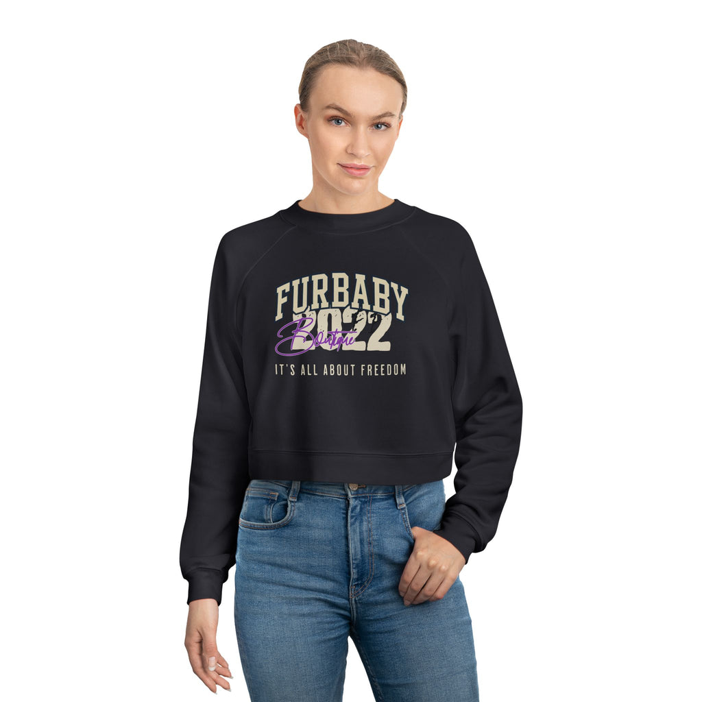 Furbaby Cropped Pullover — Cozy Pet Lover Sweatshirt