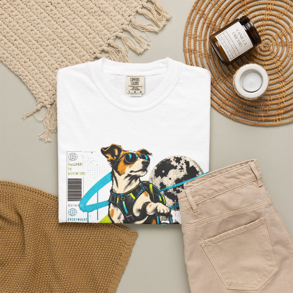 Paws & Passports Travel Dog T-Shirt