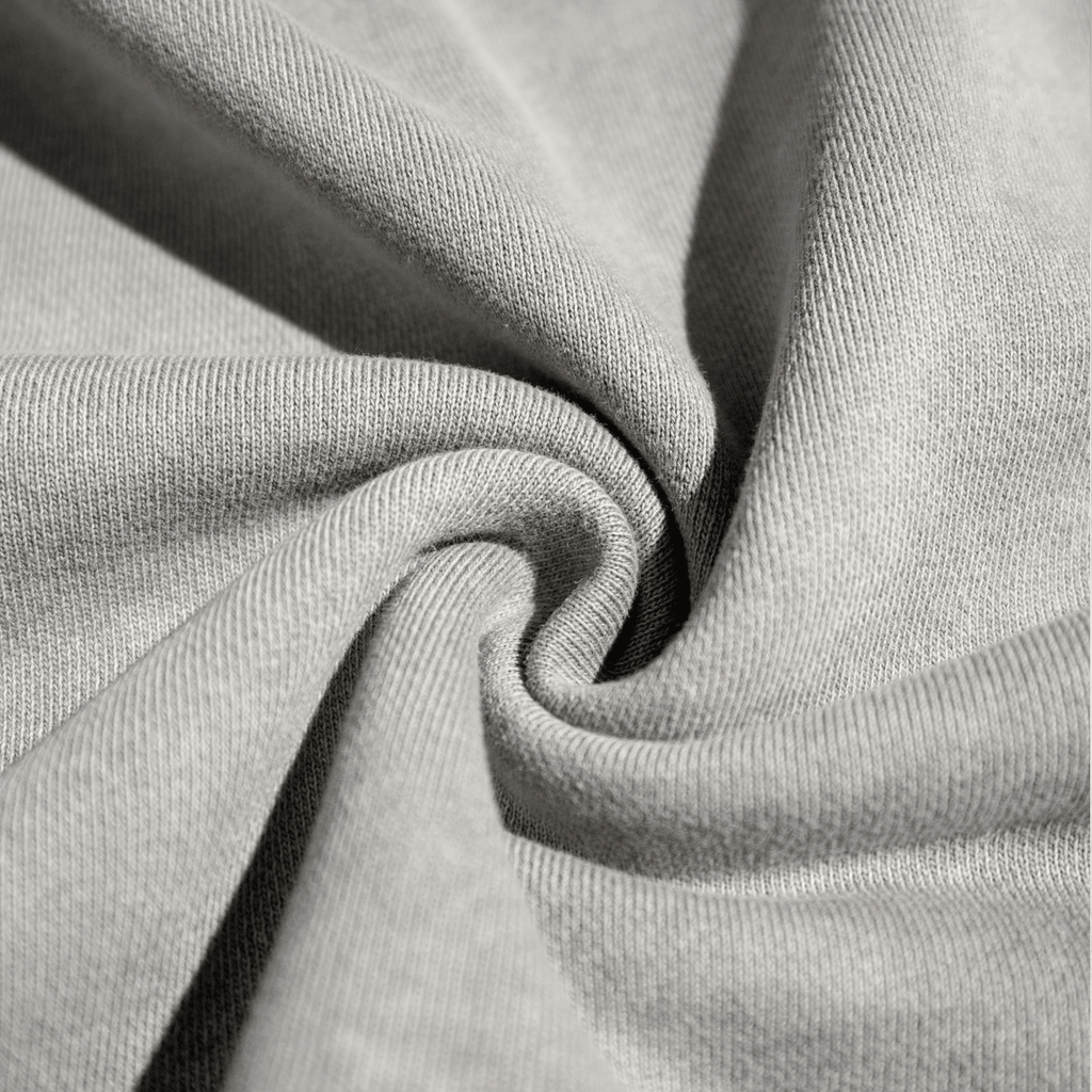 Washed Raw-Edge Cropped Crew Neck Sweatshirt